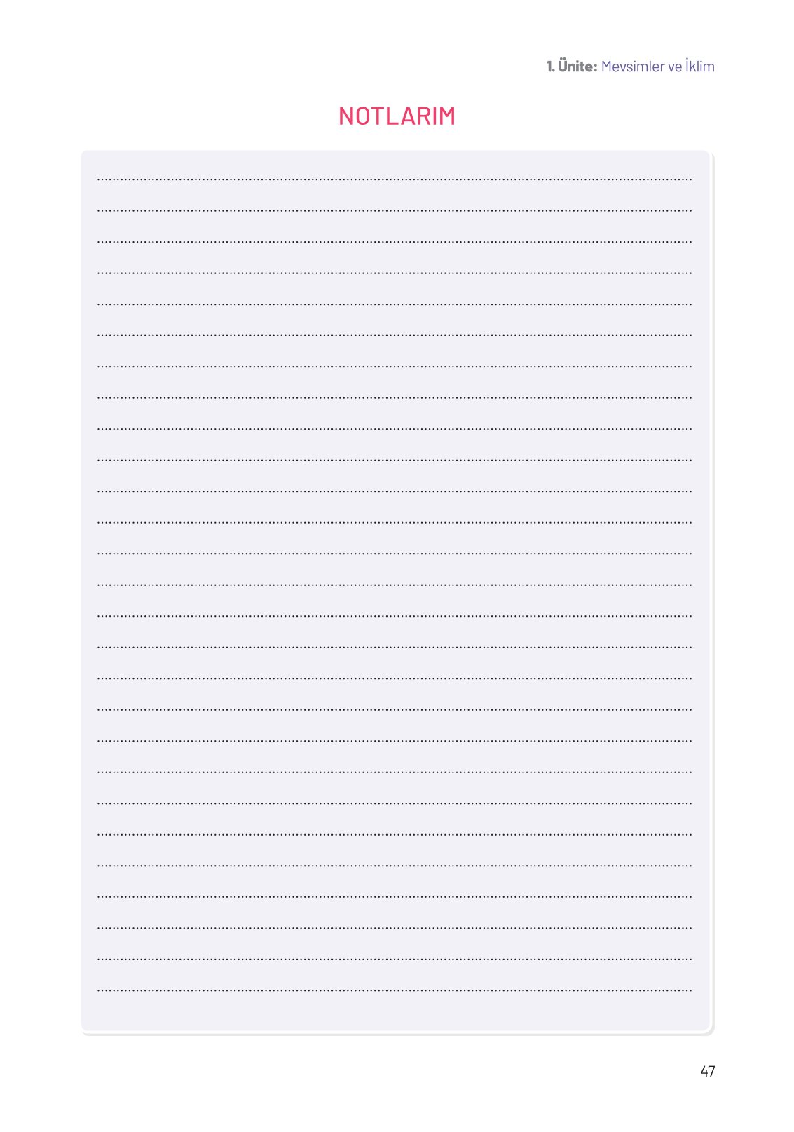 8. Sınıf Fen Bilimleri Ders Kitabı Hecce Yayınları Sayfa 47 Cevapları