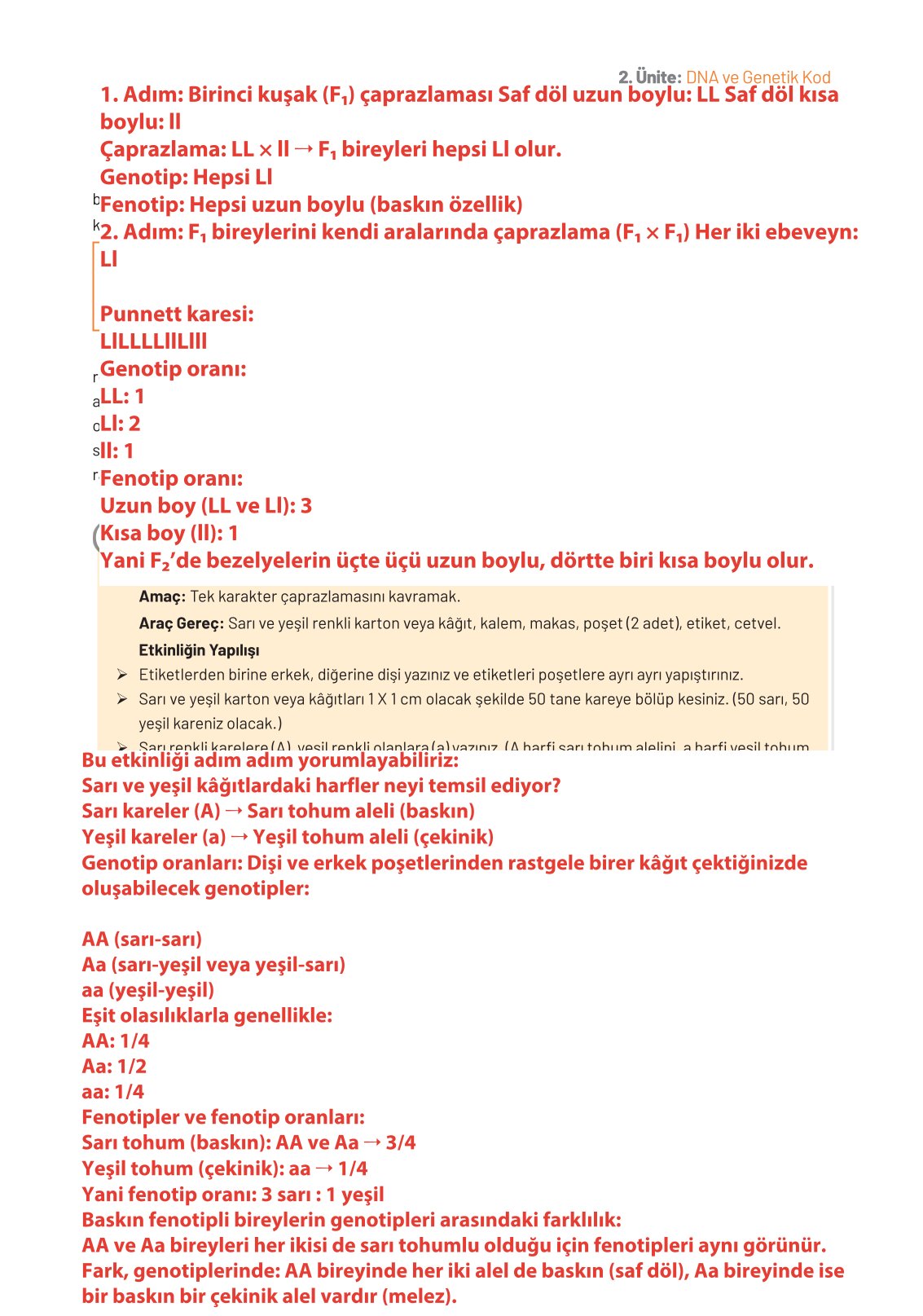 8. Sınıf Fen Bilimleri Ders Kitabı Hecce Yayınları Sayfa 69 Cevapları