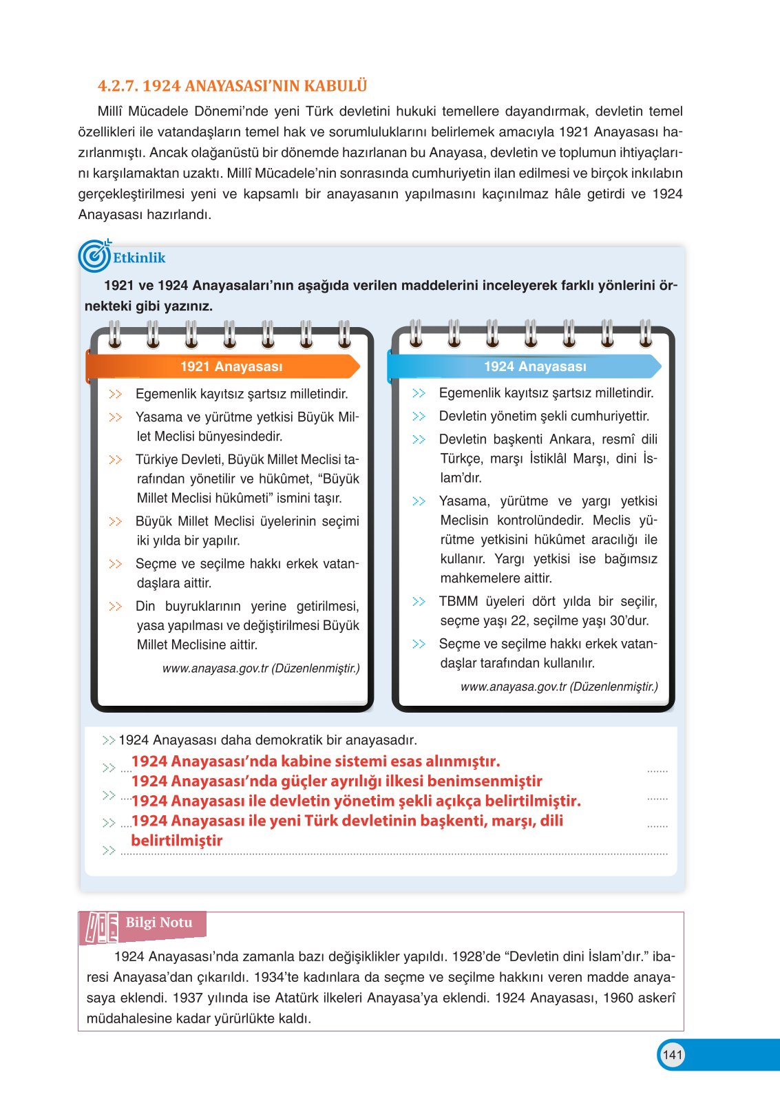 8. Sınıf İnkılap Tarihi Ve Atatürkçülük Ders Kitabı Ders Destek Yayınları Sayfa 141 Cevapları 8. Sınıf İnkılap Tarihi Ve Atatürkçülük Ders Kitabı Ders Destek Yayınları Sayfa 141 Cevapları