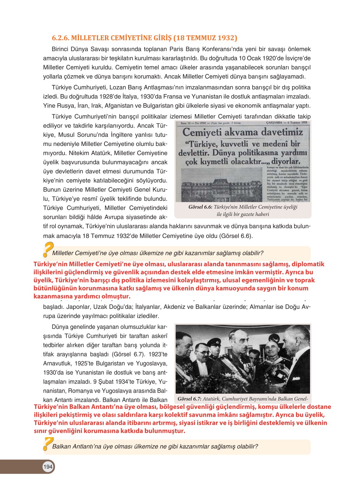 8. Sınıf İnkılap Tarihi Ve Atatürkçülük Ders Kitabı Ders Destek Yayınları Sayfa 194 Cevapları 8. Sınıf İnkılap Tarihi Ve Atatürkçülük Ders Kitabı Ders Destek Yayınları Sayfa 194 Cevapları