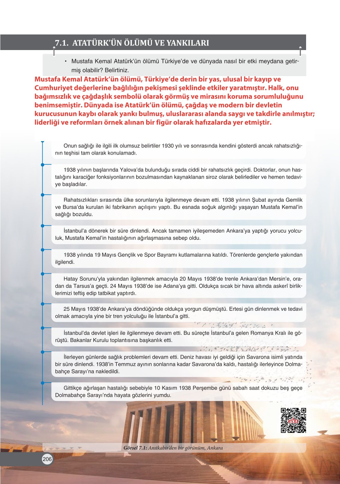 8. Sınıf İnkılap Tarihi Ve Atatürkçülük Ders Kitabı Ders Destek Yayınları Sayfa 206 Cevapları 8. Sınıf İnkılap Tarihi Ve Atatürkçülük Ders Kitabı Ders Destek Yayınları Sayfa 206 Cevapları