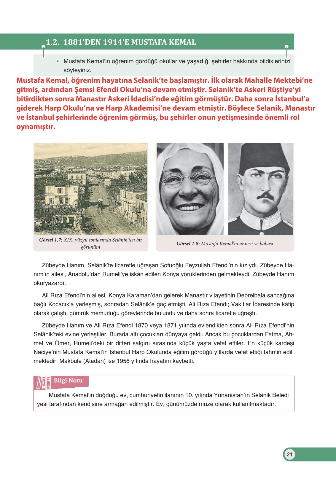 8. Sınıf İnkılap Tarihi Ve Atatürkçülük Ders Kitabı Ders Destek Yayınları Sayfa 21 Cevapları 8. Sınıf İnkılap Tarihi Ve Atatürkçülük Ders Kitabı Ders Destek Yayınları Sayfa 21 Cevapları