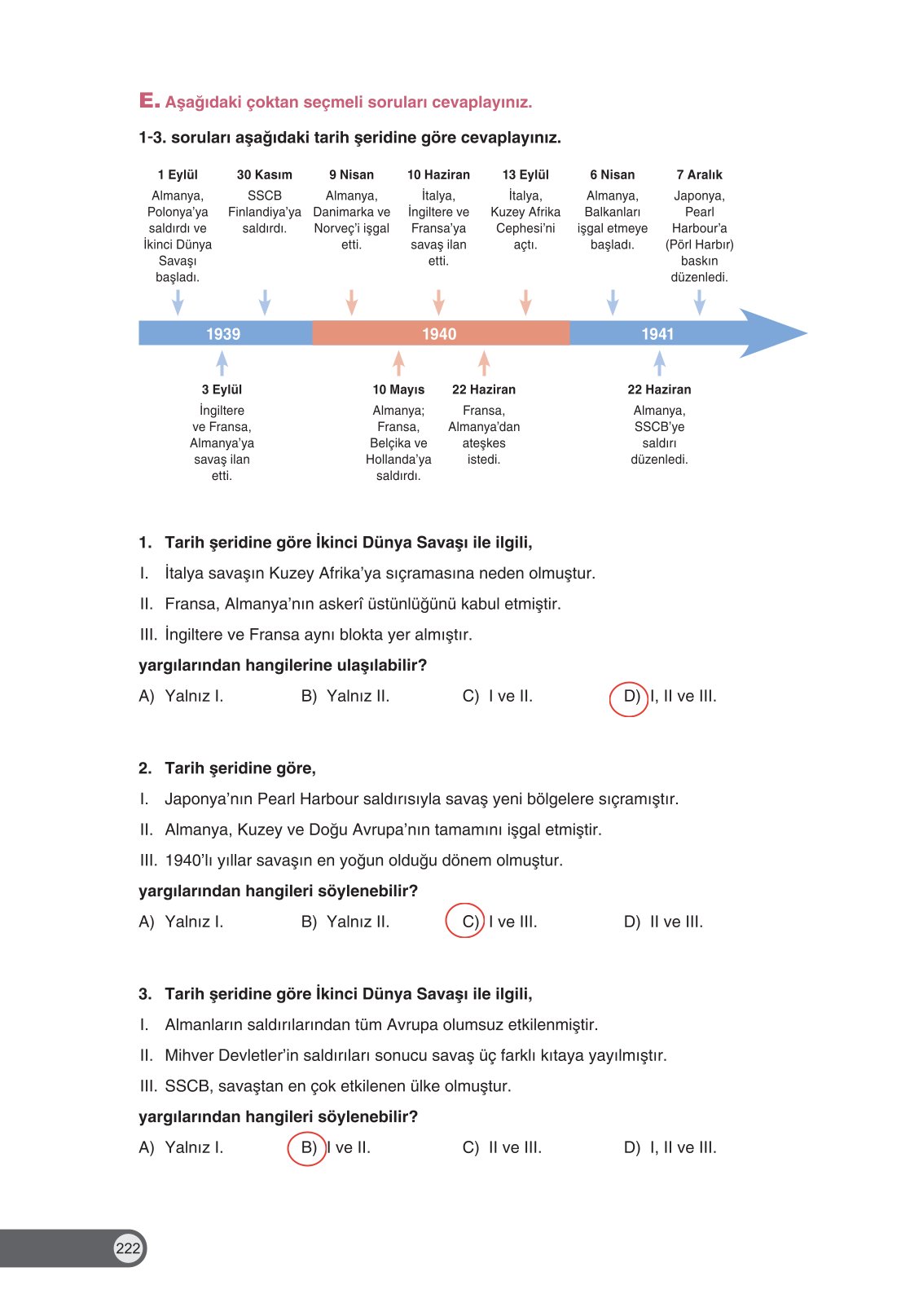 8. Sınıf İnkılap Tarihi Ve Atatürkçülük Ders Kitabı Ders Destek Yayınları Sayfa 222 Cevapları 8. Sınıf İnkılap Tarihi Ve Atatürkçülük Ders Kitabı Ders Destek Yayınları Sayfa 222 Cevapları