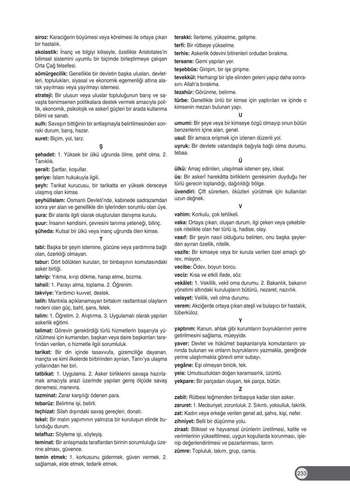 8. Sınıf İnkılap Tarihi Ve Atatürkçülük Ders Kitabı Ders Destek Yayınları Sayfa 233 Cevapları