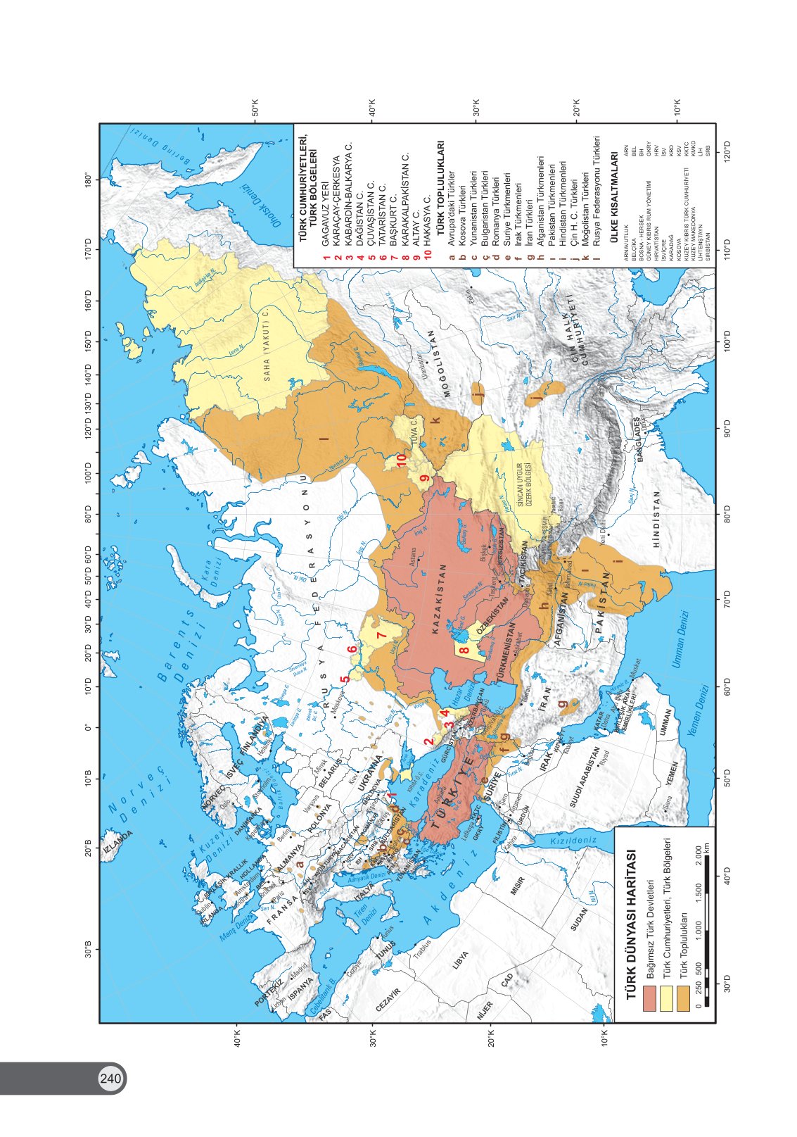 8. Sınıf İnkılap Tarihi Ve Atatürkçülük Ders Kitabı Ders Destek Yayınları Sayfa 240 Cevapları