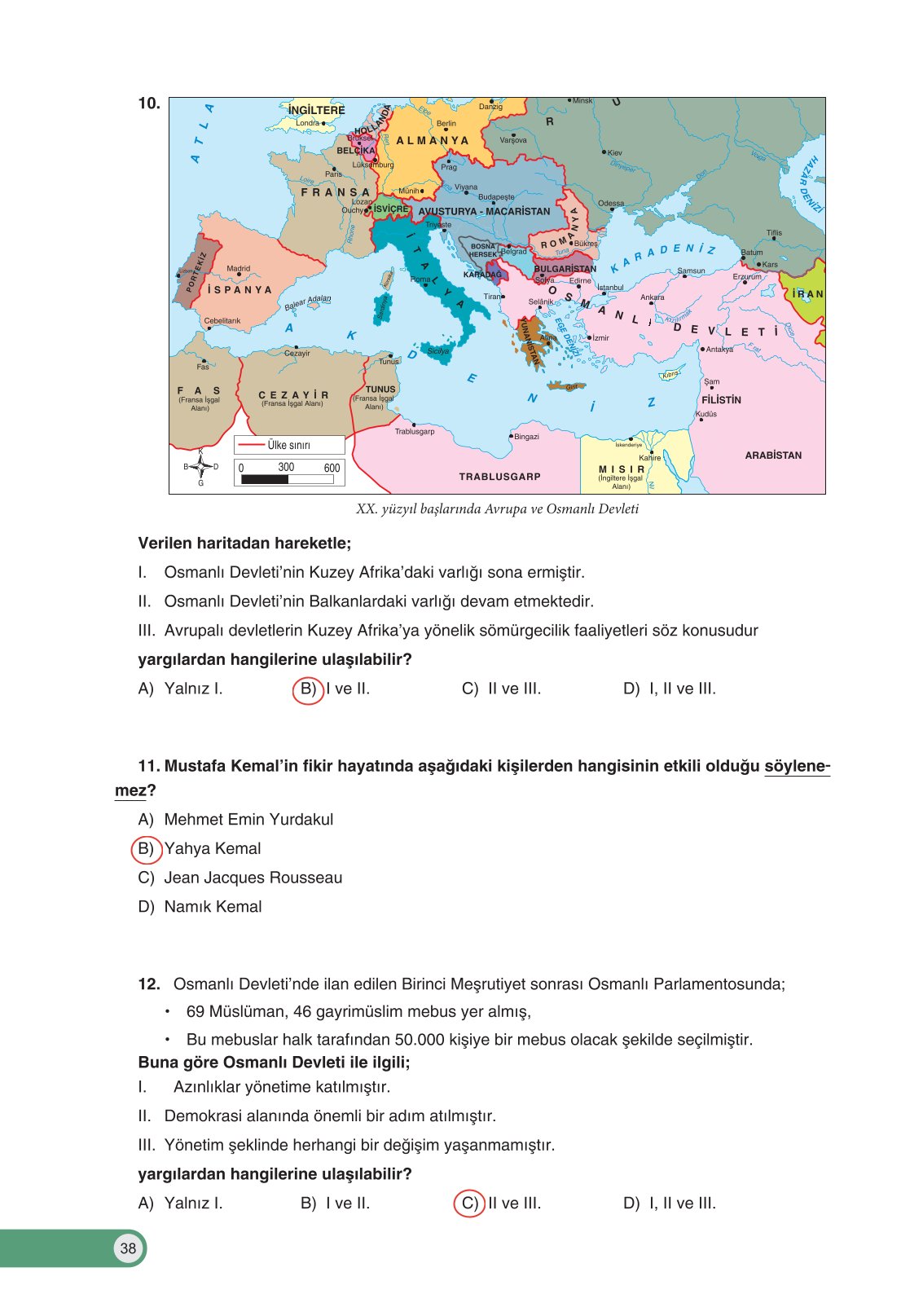 8. Sınıf İnkılap Tarihi Ve Atatürkçülük Ders Kitabı Ders Destek Yayınları Sayfa 38 Cevapları 8. Sınıf İnkılap Tarihi Ve Atatürkçülük Ders Kitabı Ders Destek Yayınları Sayfa 38 Cevapları