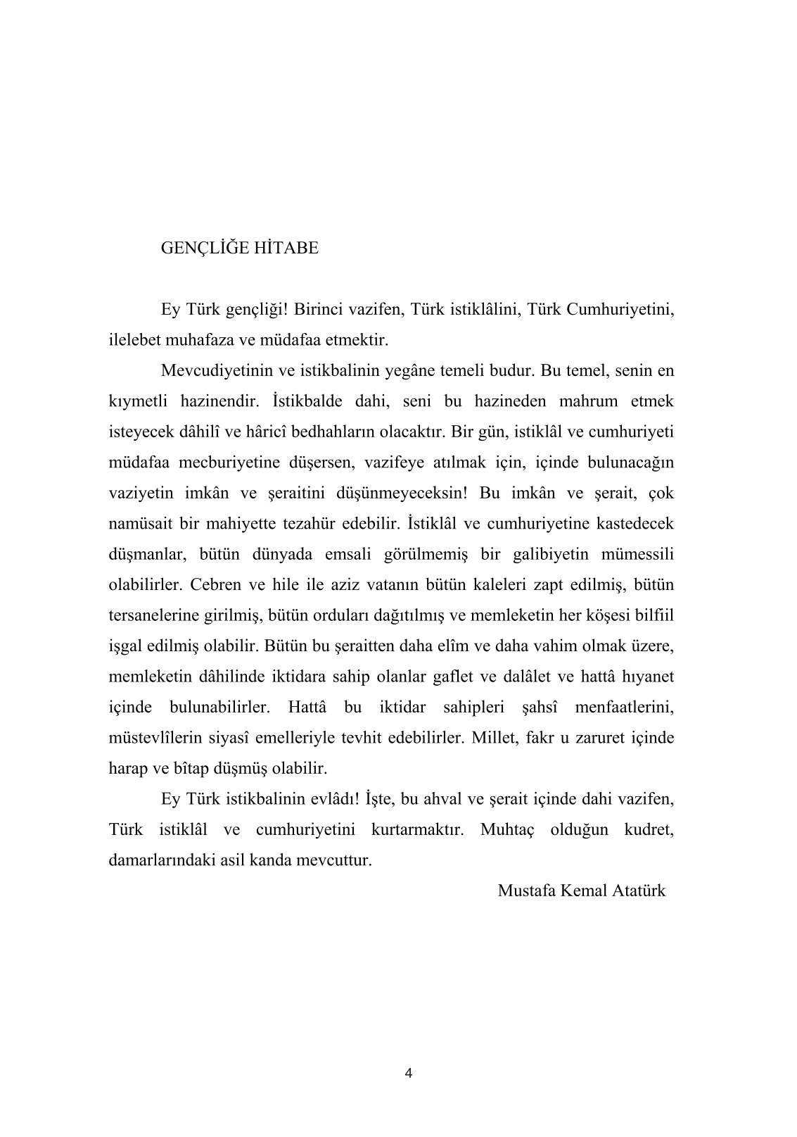 8. Sınıf İnkılap Tarihi Ve Atatürkçülük Ders Kitabı Ders Destek Yayınları Sayfa 4 Cevapları