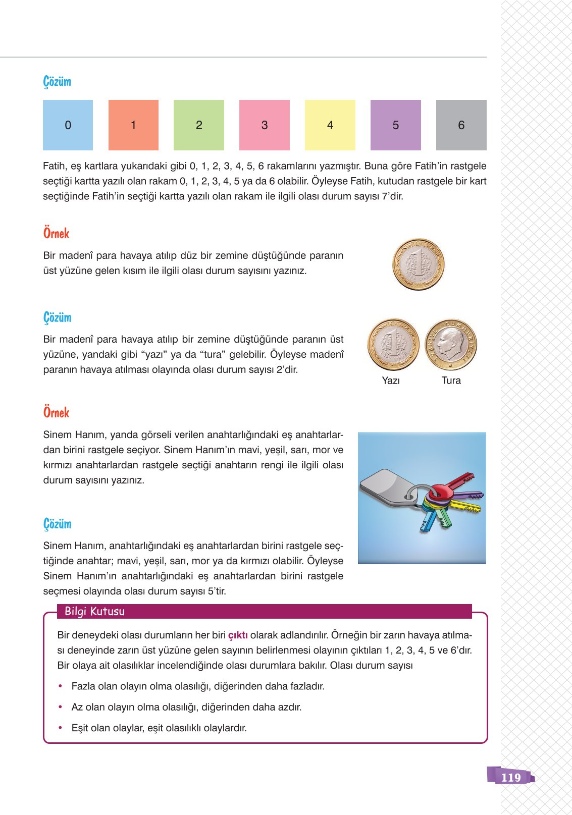 8. Sınıf Matematik Ders Kitabı Sonuç Yayınları Sayfa 119 Cevapları 8. Sınıf Matematik Ders Kitabı Sonuç Yayınları Sayfa 119 Cevapları