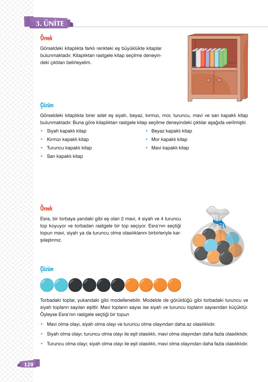 8. Sınıf Matematik Ders Kitabı Sonuç Yayınları Sayfa 120 Cevapları