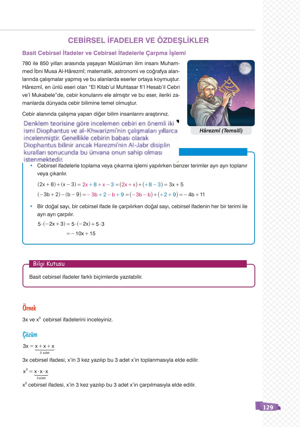 8. Sınıf Matematik Ders Kitabı Sonuç Yayınları Sayfa 129 Cevapları 8. Sınıf Matematik Ders Kitabı Sonuç Yayınları Sayfa 129 Cevapları