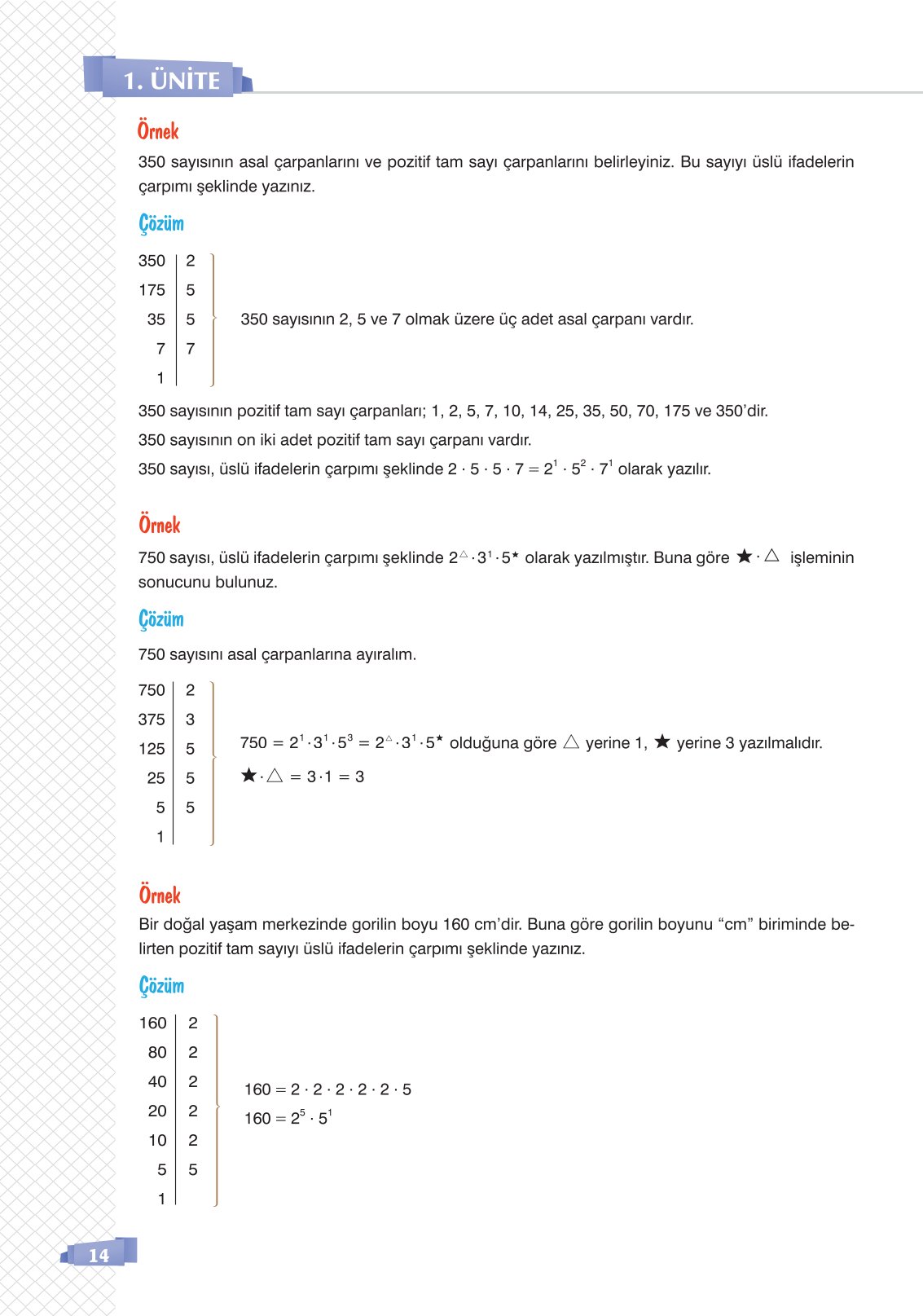 8. Sınıf Matematik Ders Kitabı Sonuç Yayınları Sayfa 14 Cevapları