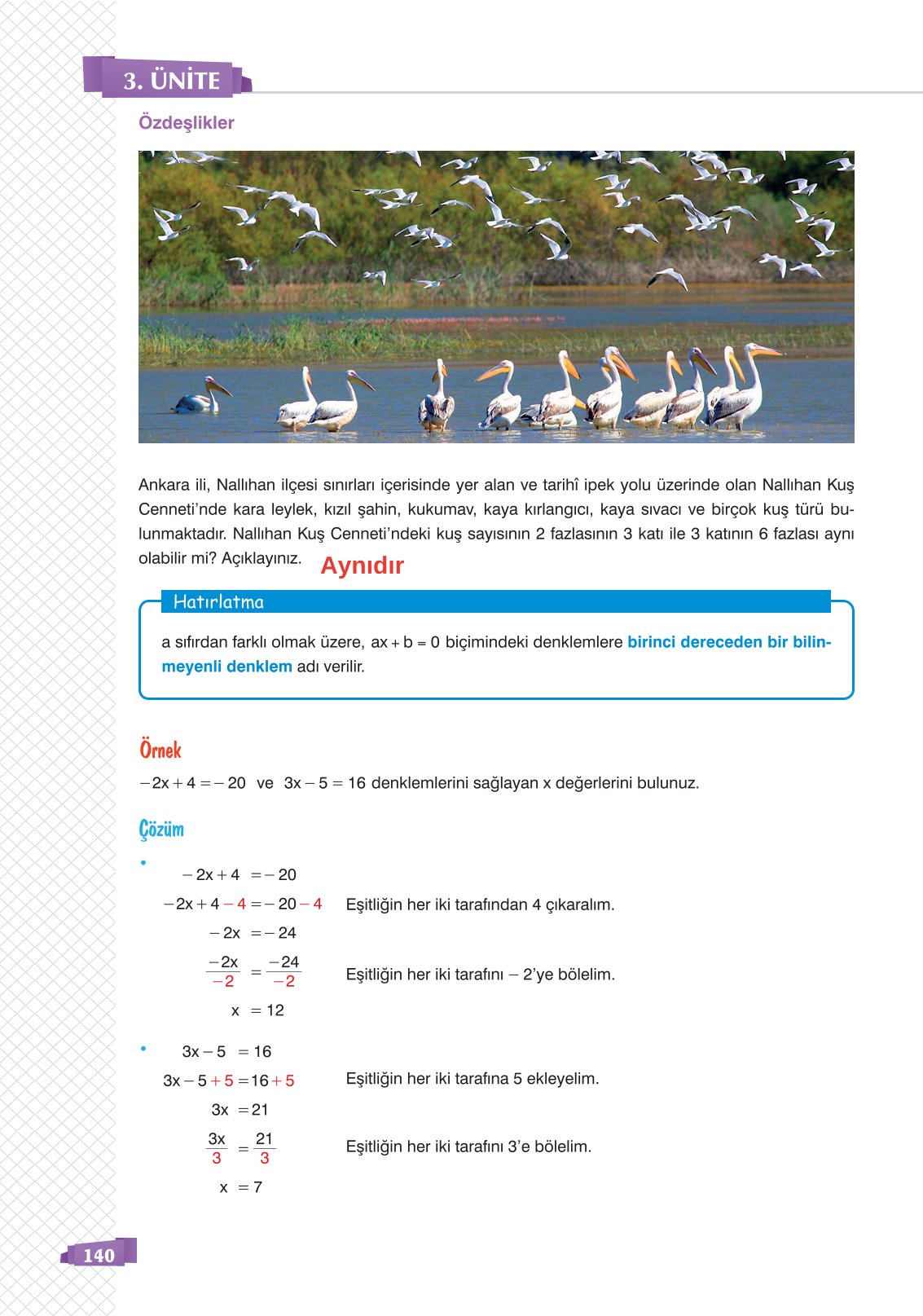 8. Sınıf Matematik Ders Kitabı Sonuç Yayınları Sayfa 140 Cevapları 8. Sınıf Matematik Ders Kitabı Sonuç Yayınları Sayfa 140 Cevapları