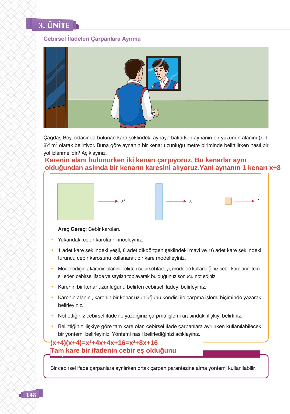 8. Sınıf Matematik Ders Kitabı Sonuç Yayınları Sayfa 148 Cevapları 8. Sınıf Matematik Ders Kitabı Sonuç Yayınları Sayfa 148 Cevapları