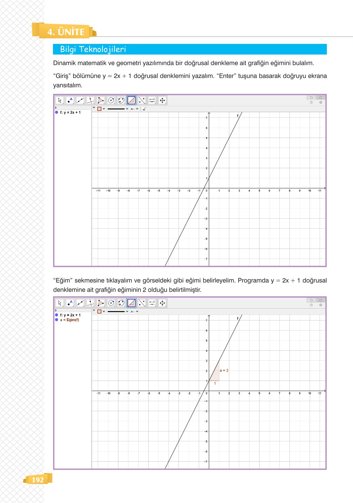 8. Sınıf Matematik Ders Kitabı Sonuç Yayınları Sayfa 192 Cevapları