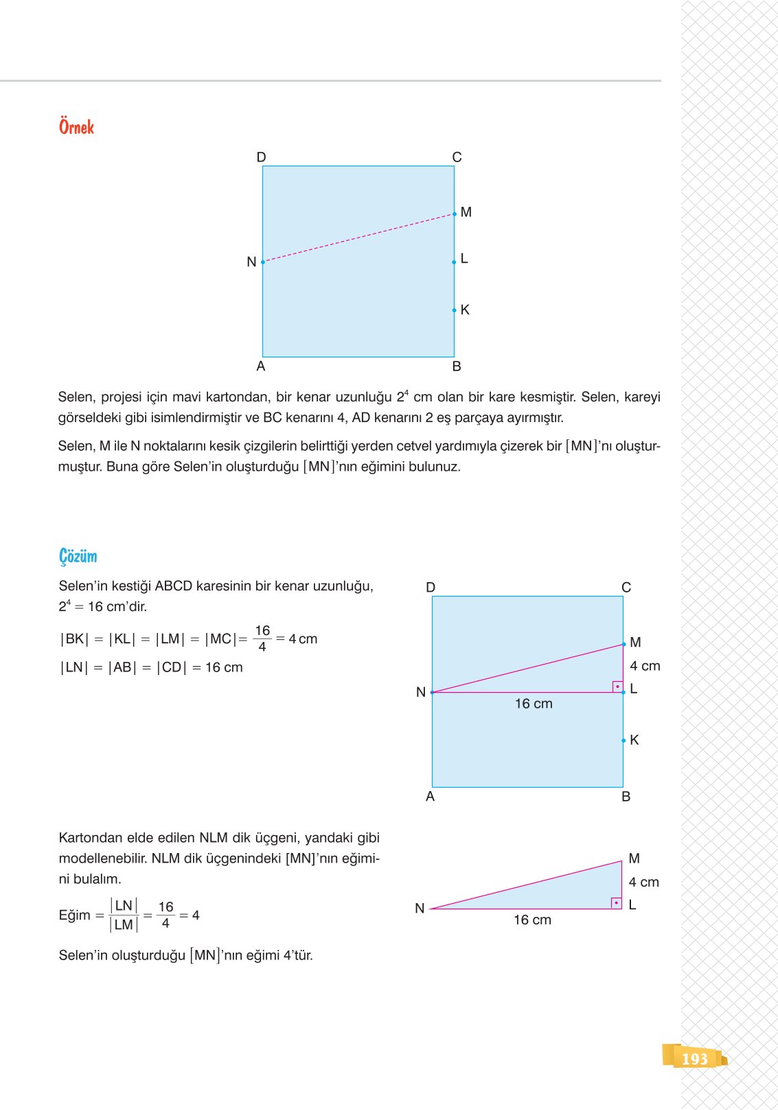 8. Sınıf Matematik Ders Kitabı Sonuç Yayınları Sayfa 193 Cevapları 8. Sınıf Matematik Ders Kitabı Sonuç Yayınları Sayfa 193 Cevapları