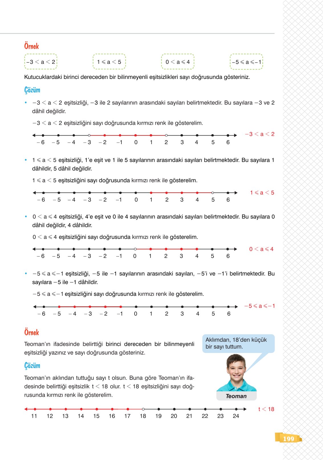 8. Sınıf Matematik Ders Kitabı Sonuç Yayınları Sayfa 199 Cevapları