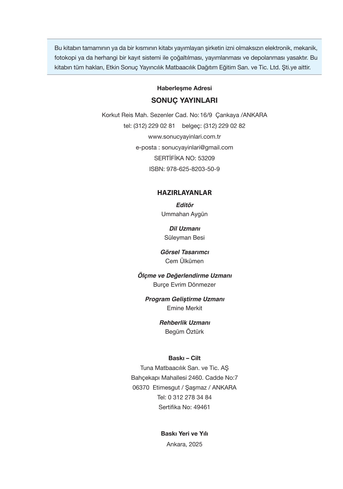 8. Sınıf Matematik Ders Kitabı Sonuç Yayınları Sayfa 2 Cevapları