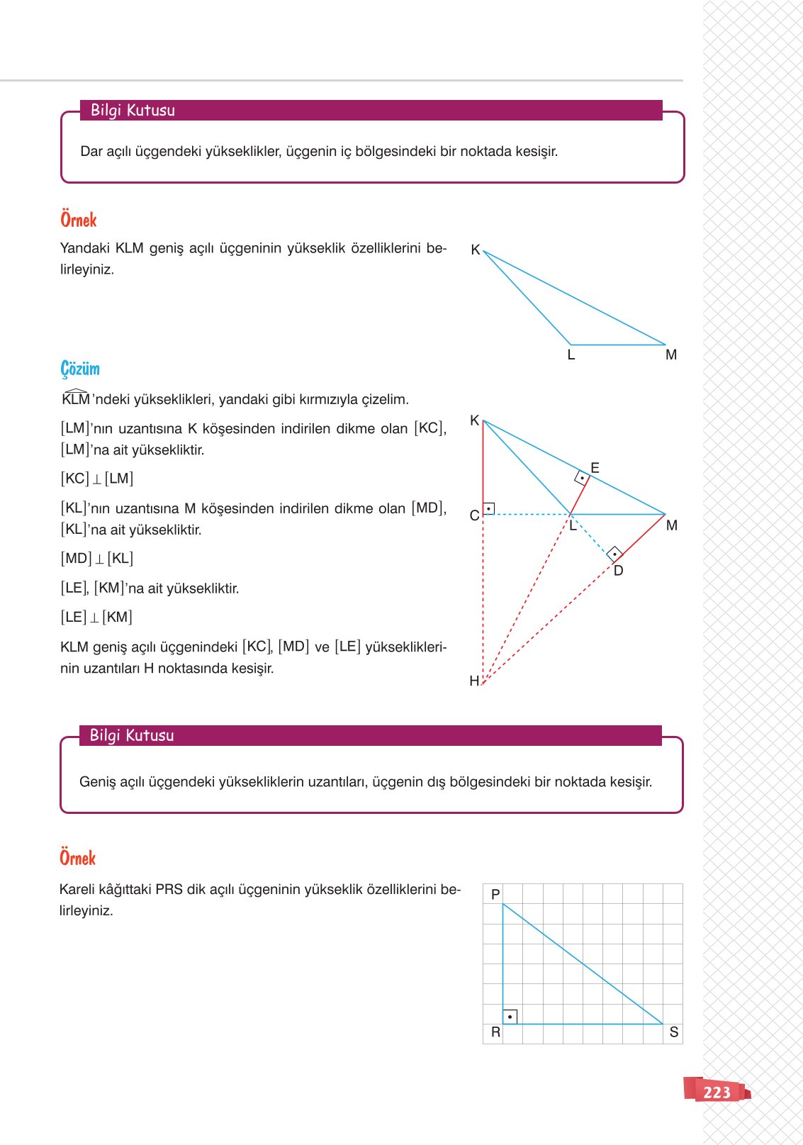 8. Sınıf Matematik Ders Kitabı Sonuç Yayınları Sayfa 223 Cevapları