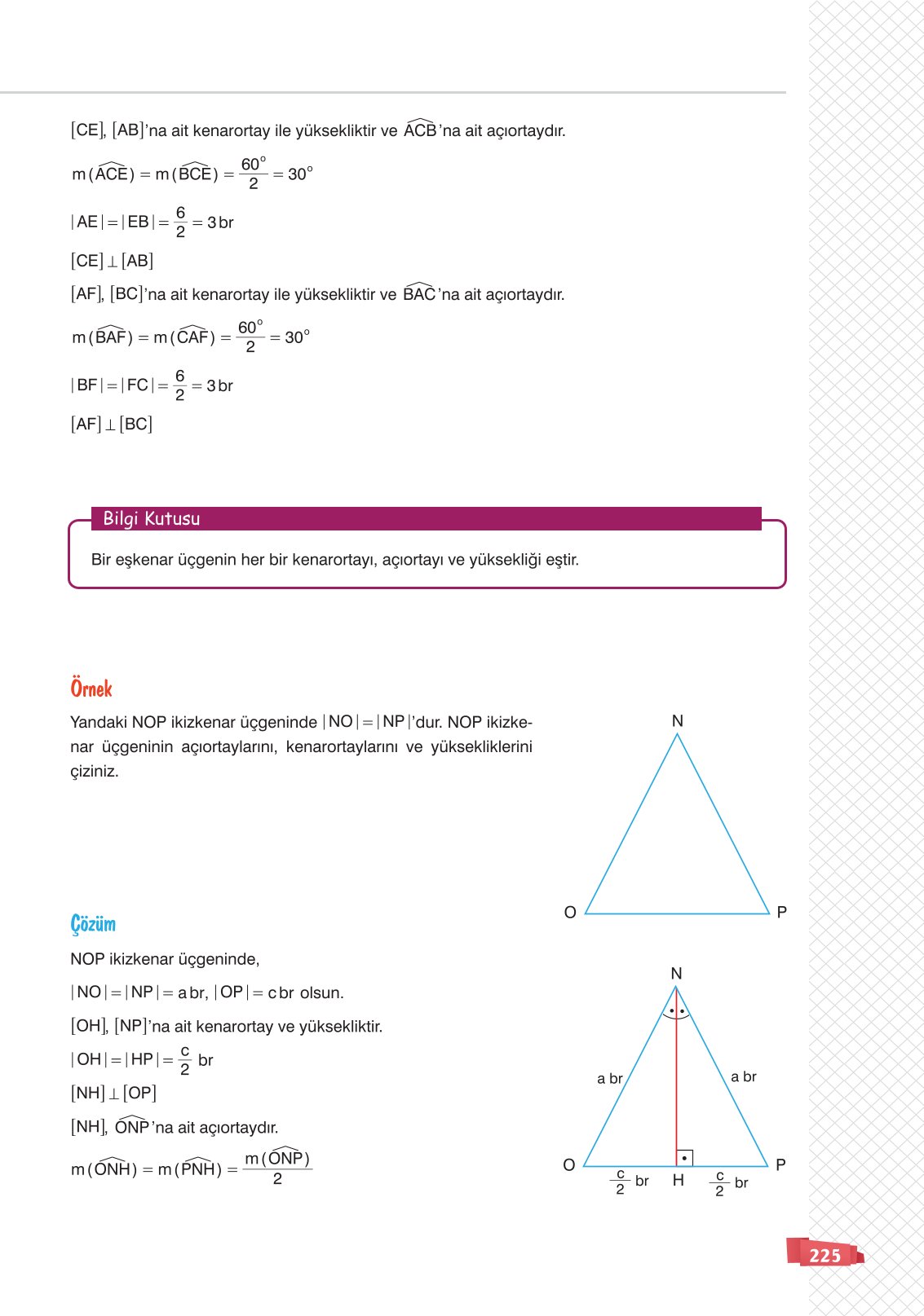 8. Sınıf Matematik Ders Kitabı Sonuç Yayınları Sayfa 225 Cevapları 8. Sınıf Matematik Ders Kitabı Sonuç Yayınları Sayfa 225 Cevapları