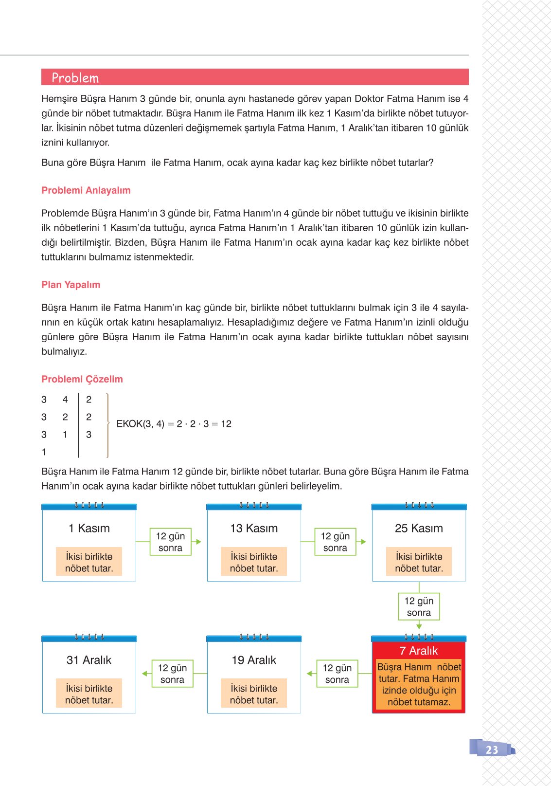 8. Sınıf Matematik Ders Kitabı Sonuç Yayınları Sayfa 23 Cevapları