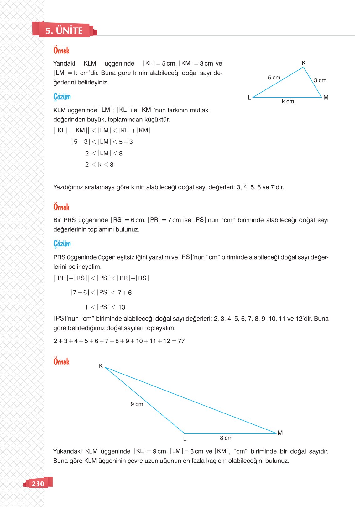 8. Sınıf Matematik Ders Kitabı Sonuç Yayınları Sayfa 230 Cevapları 8. Sınıf Matematik Ders Kitabı Sonuç Yayınları Sayfa 230 Cevapları