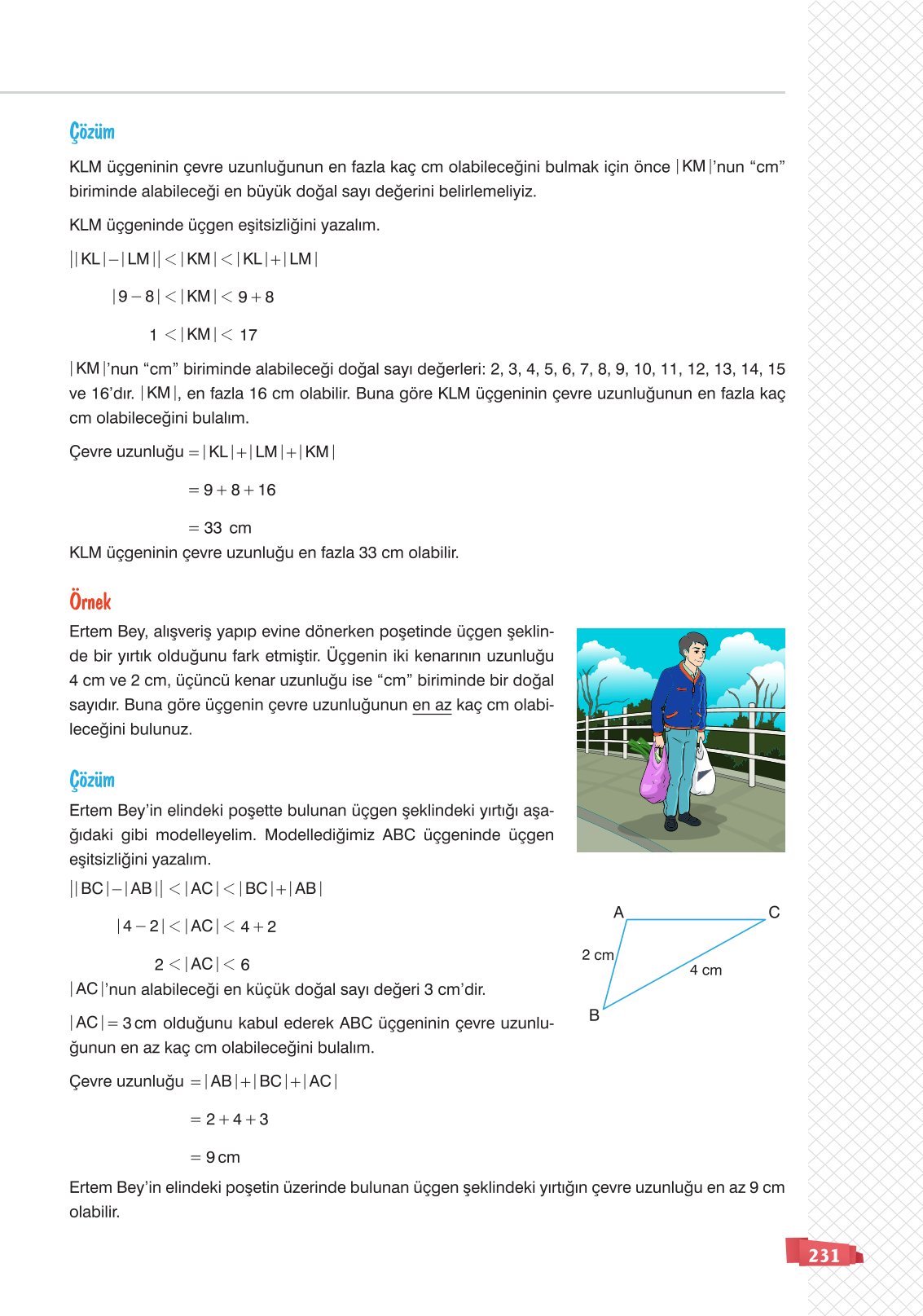 8. Sınıf Matematik Ders Kitabı Sonuç Yayınları Sayfa 231 Cevapları 8. Sınıf Matematik Ders Kitabı Sonuç Yayınları Sayfa 231 Cevapları