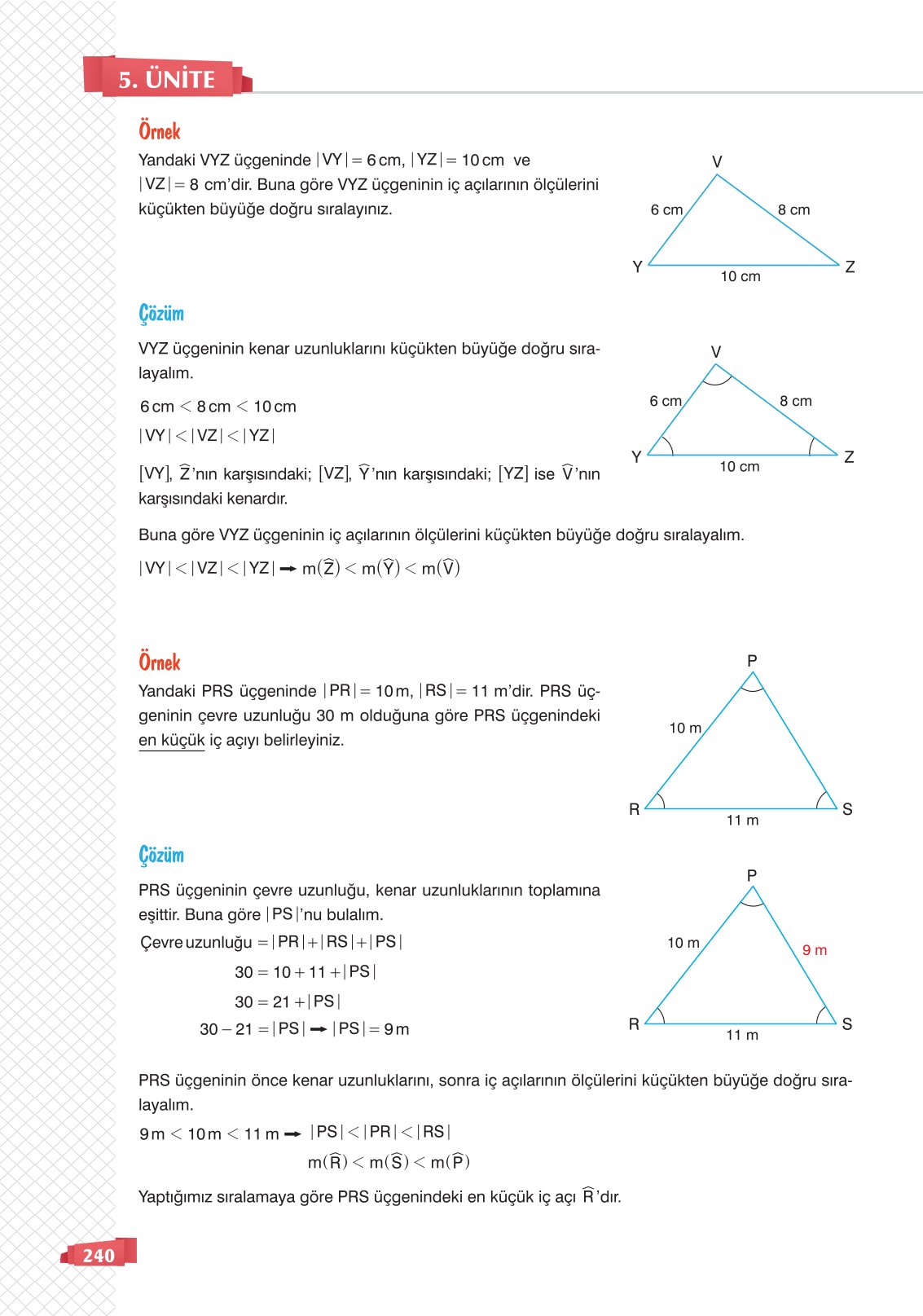 8. Sınıf Matematik Ders Kitabı Sonuç Yayınları Sayfa 240 Cevapları 8. Sınıf Matematik Ders Kitabı Sonuç Yayınları Sayfa 240 Cevapları