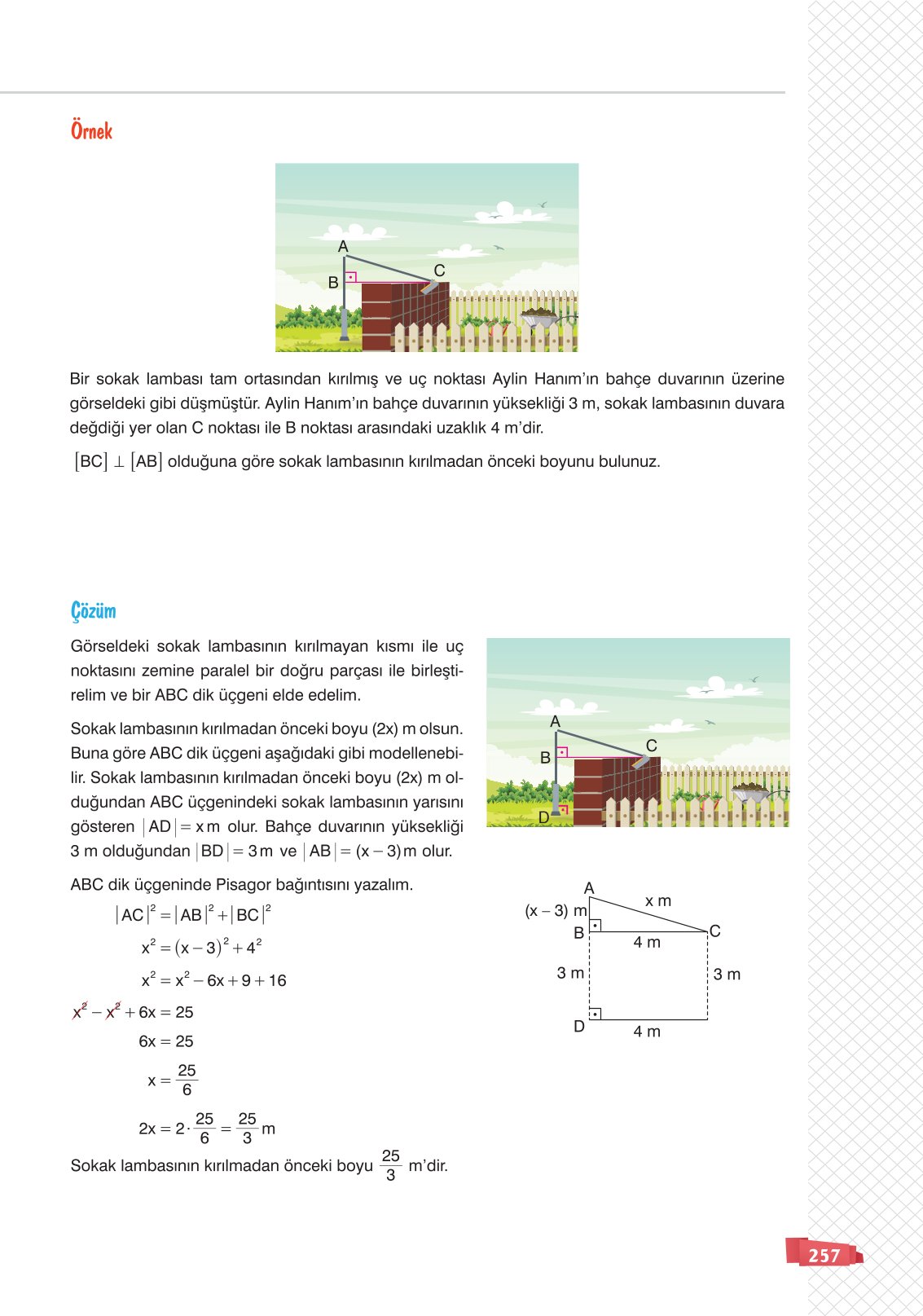 8. Sınıf Matematik Ders Kitabı Sonuç Yayınları Sayfa 257 Cevapları 8. Sınıf Matematik Ders Kitabı Sonuç Yayınları Sayfa 257 Cevapları