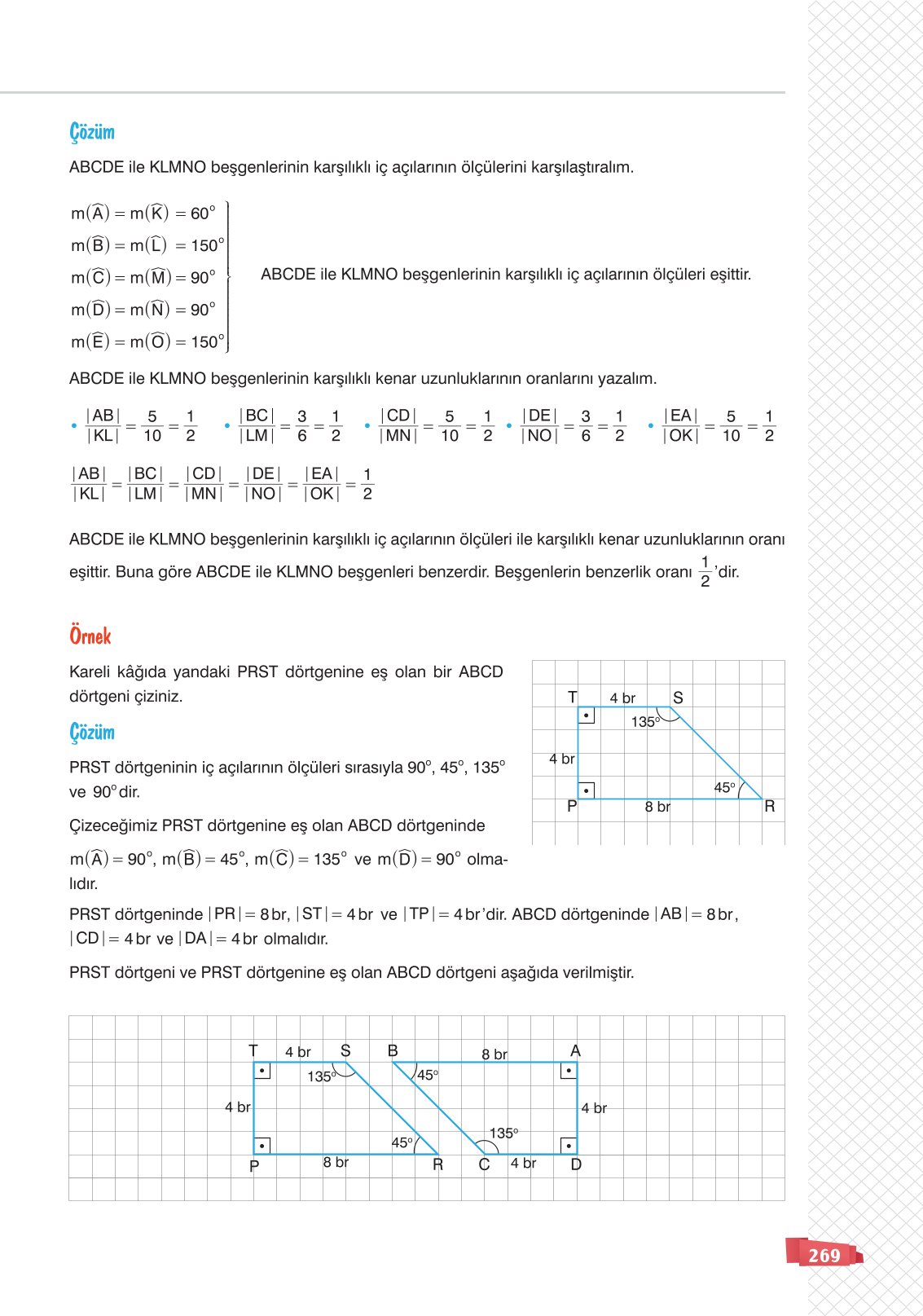 8. Sınıf Matematik Ders Kitabı Sonuç Yayınları Sayfa 269 Cevapları