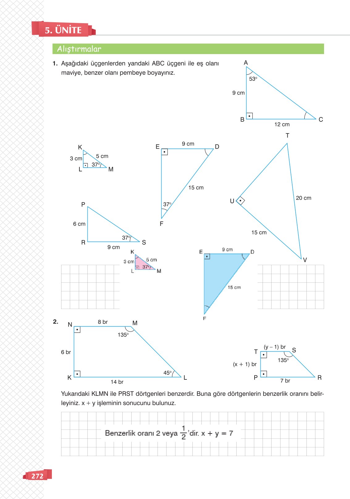 8. Sınıf Matematik Ders Kitabı Sonuç Yayınları Sayfa 272 Cevapları 8. Sınıf Matematik Ders Kitabı Sonuç Yayınları Sayfa 272 Cevapları