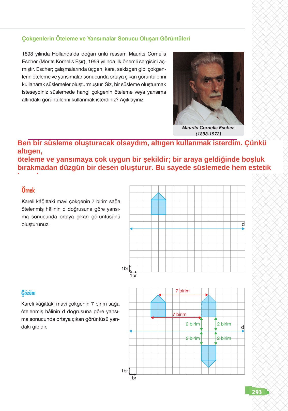 8. Sınıf Matematik Ders Kitabı Sonuç Yayınları Sayfa 293 Cevapları