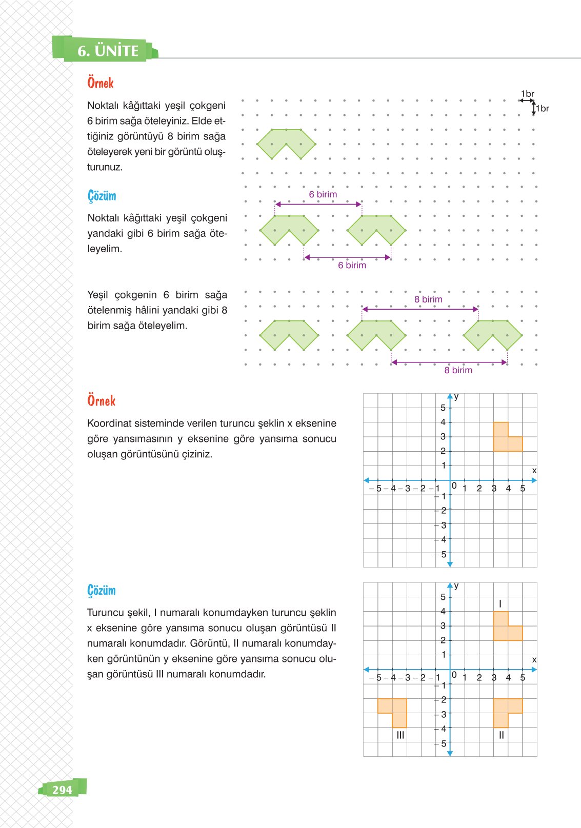 8. Sınıf Matematik Ders Kitabı Sonuç Yayınları Sayfa 294 Cevapları