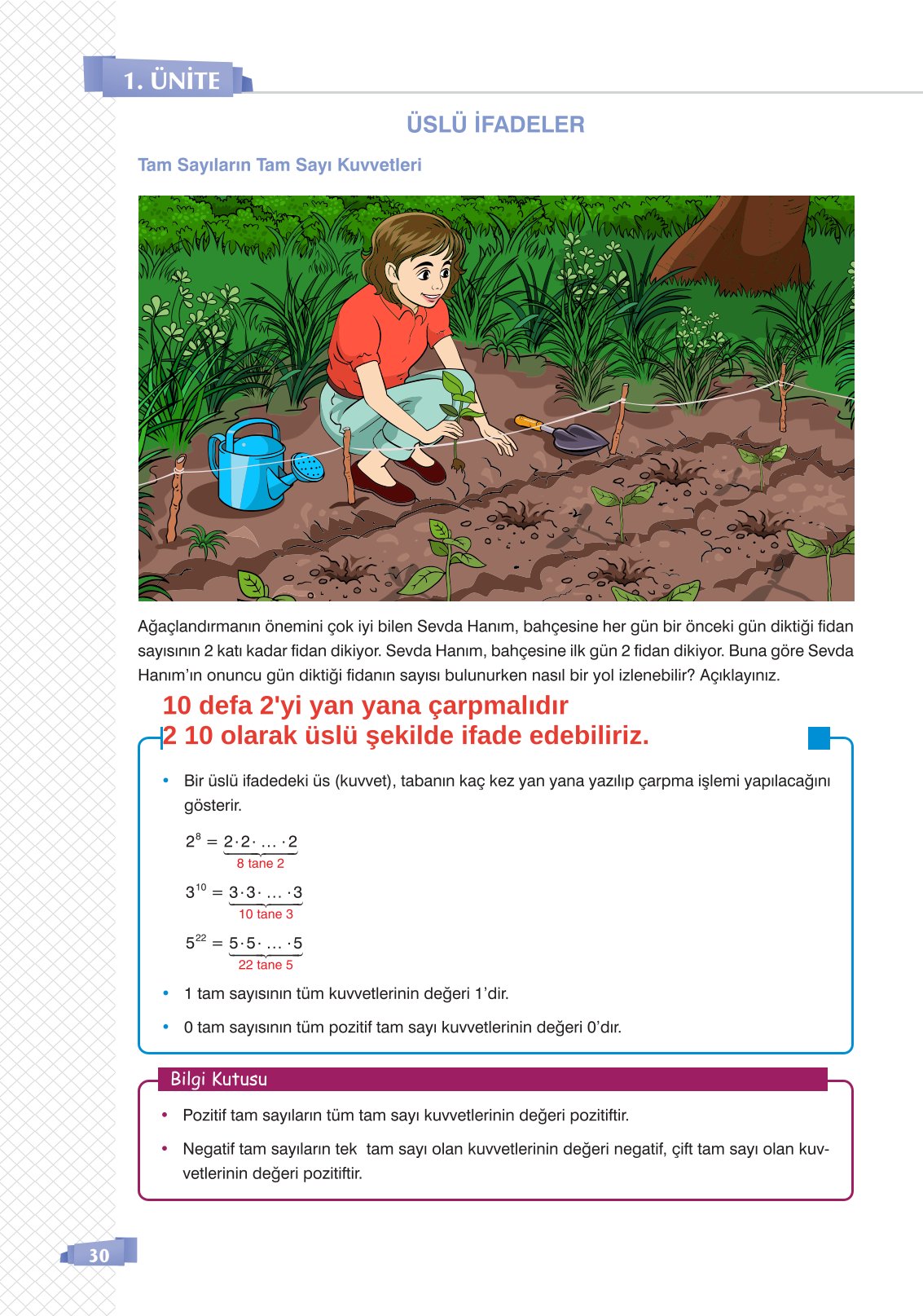 8. Sınıf Matematik Ders Kitabı Sonuç Yayınları Sayfa 30 Cevapları