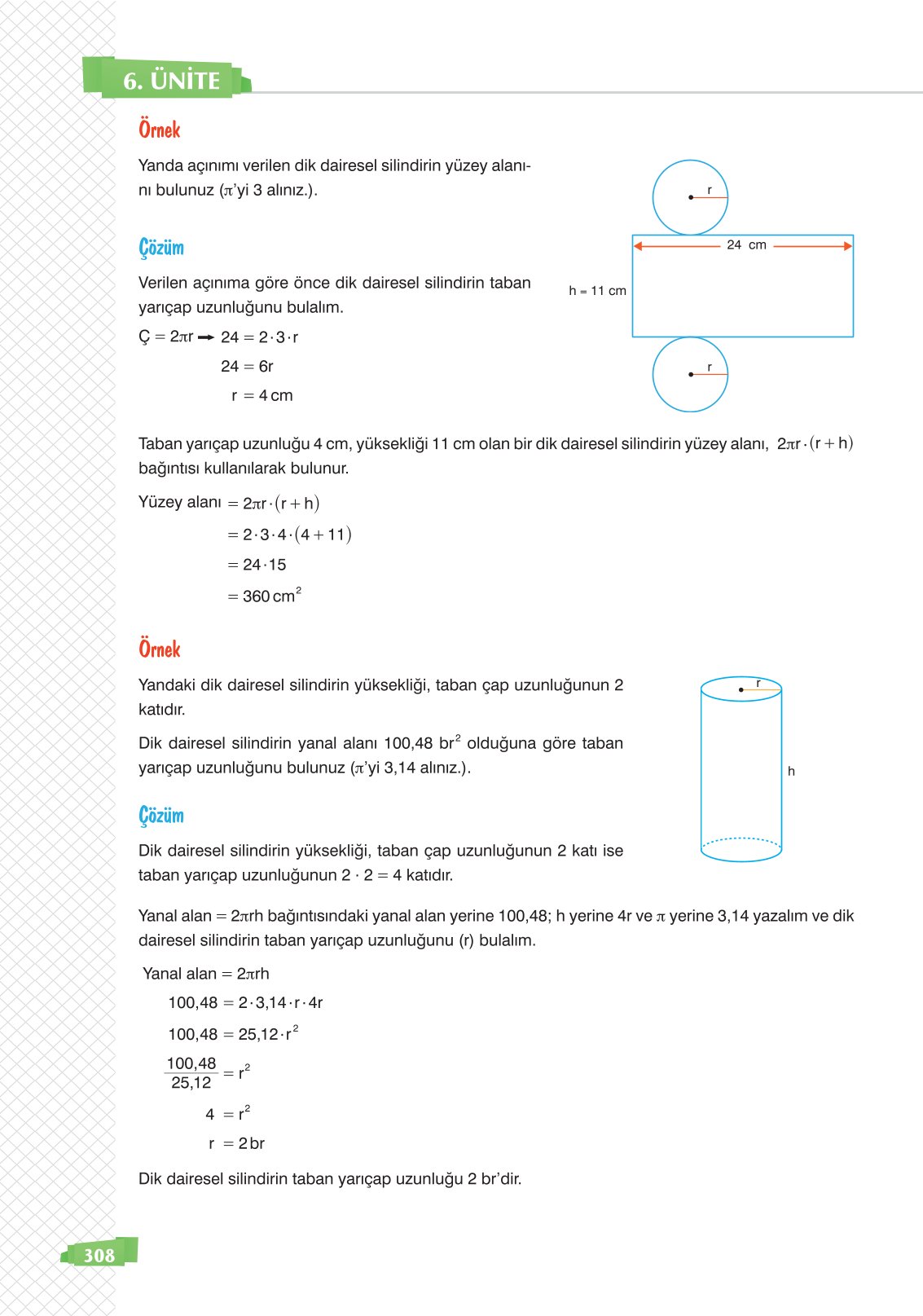 8. Sınıf Matematik Ders Kitabı Sonuç Yayınları Sayfa 308 Cevapları 8. Sınıf Matematik Ders Kitabı Sonuç Yayınları Sayfa 308 Cevapları