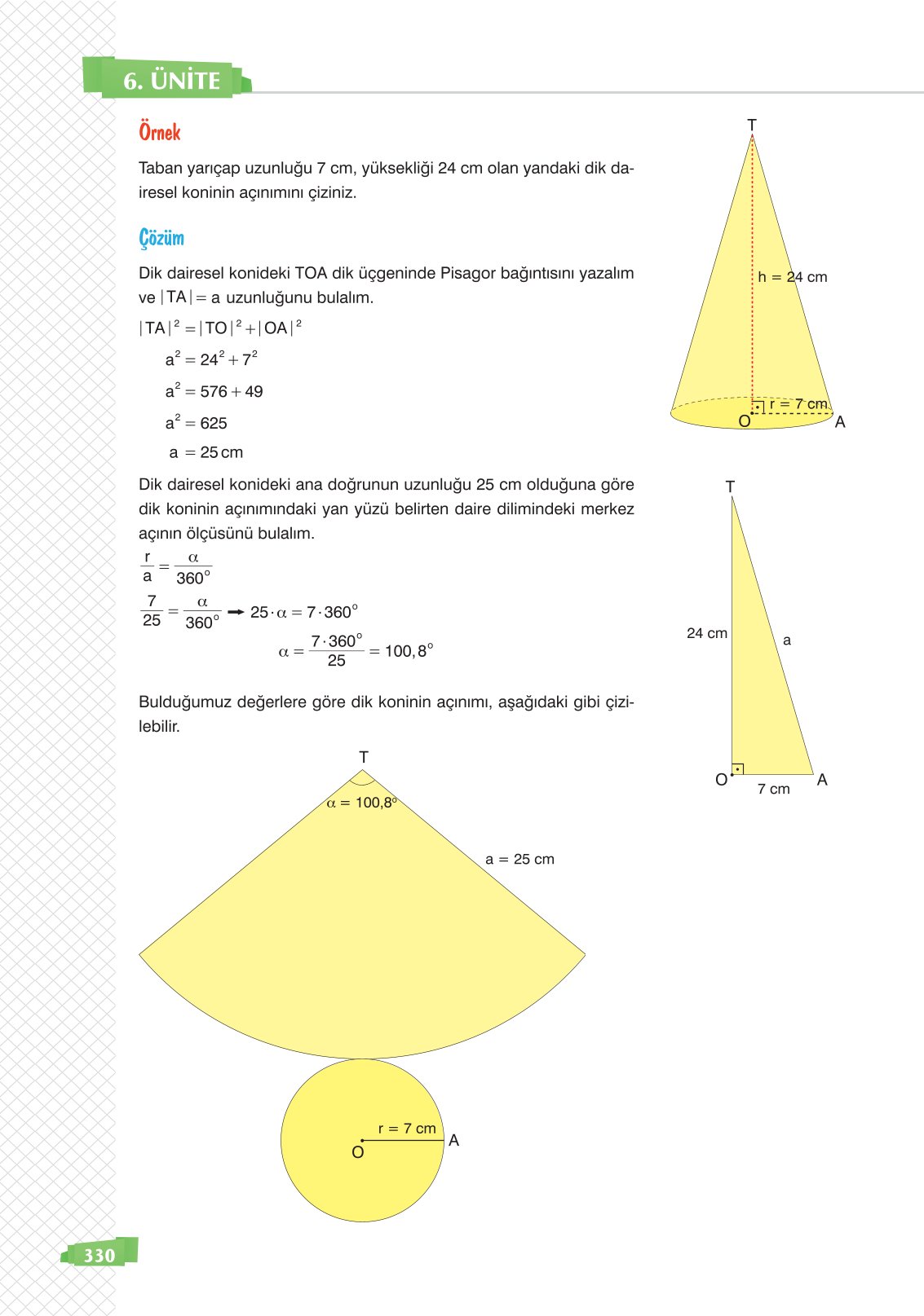 8. Sınıf Matematik Ders Kitabı Sonuç Yayınları Sayfa 330 Cevapları