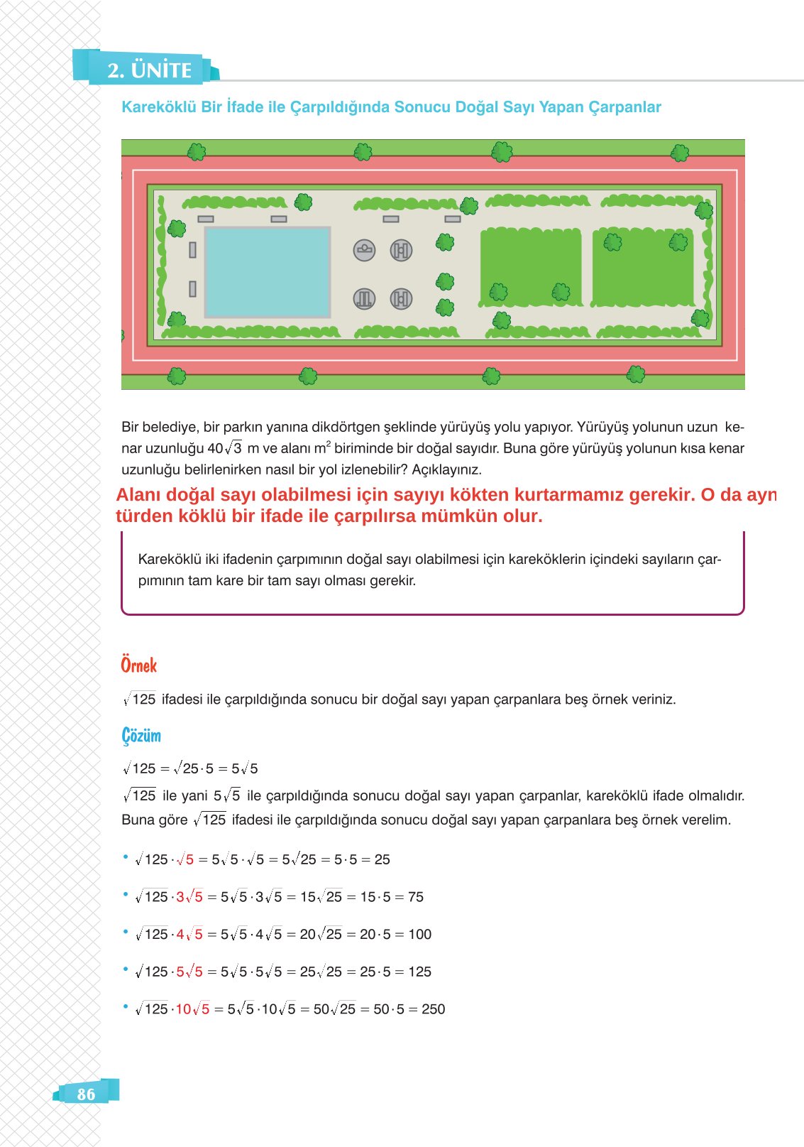8. Sınıf Matematik Ders Kitabı Sonuç Yayınları Sayfa 86 Cevapları