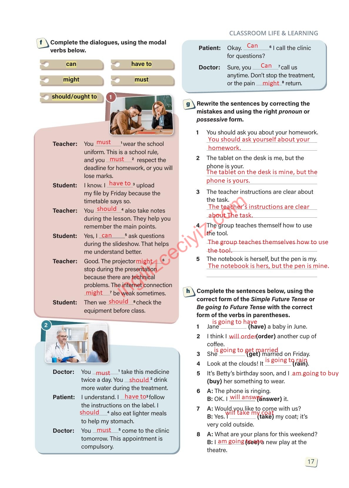 10. Sınıf Stepwise İngilizce Çalışma Kitabı Sayfa 17 Cevapları 10. Sınıf Stepwise İngilizce Çalışma Kitabı Sayfa 17 Cevapları