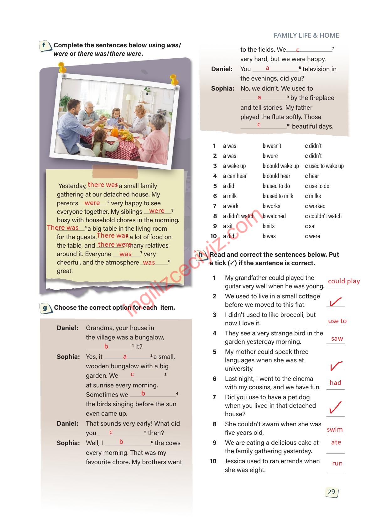 10. Sınıf Stepwise İngilizce Çalışma Kitabı Sayfa 29 Cevapları 10. Sınıf Stepwise İngilizce Çalışma Kitabı Sayfa 29 Cevapları