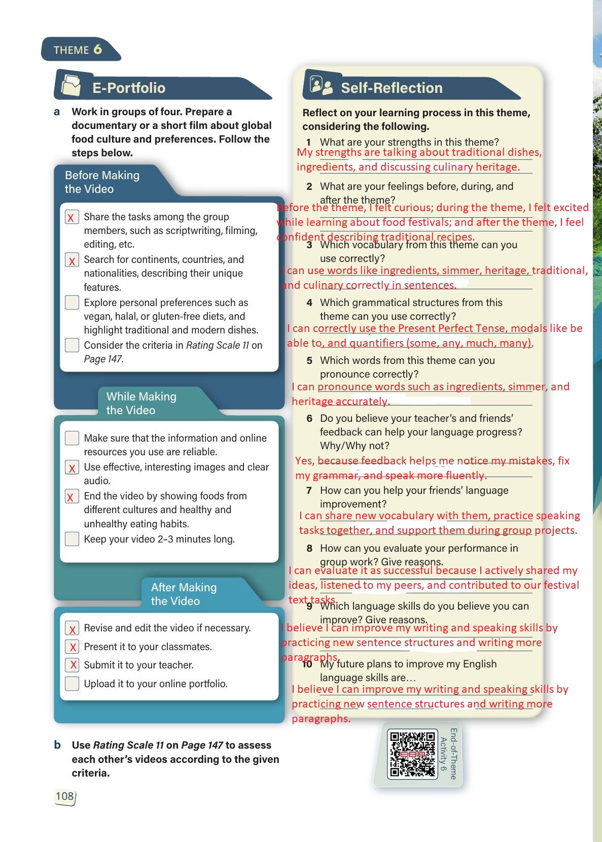10. Sınıf Stepwise İngilizce Ders Kitabı Sayfa 108 Cevapları 10. Sınıf Stepwise İngilizce Ders Kitabı Sayfa 108 Cevapları