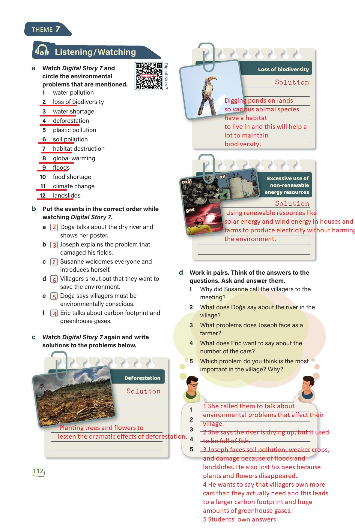 10. Sınıf Stepwise İngilizce Ders Kitabı Sayfa 112 Cevapları