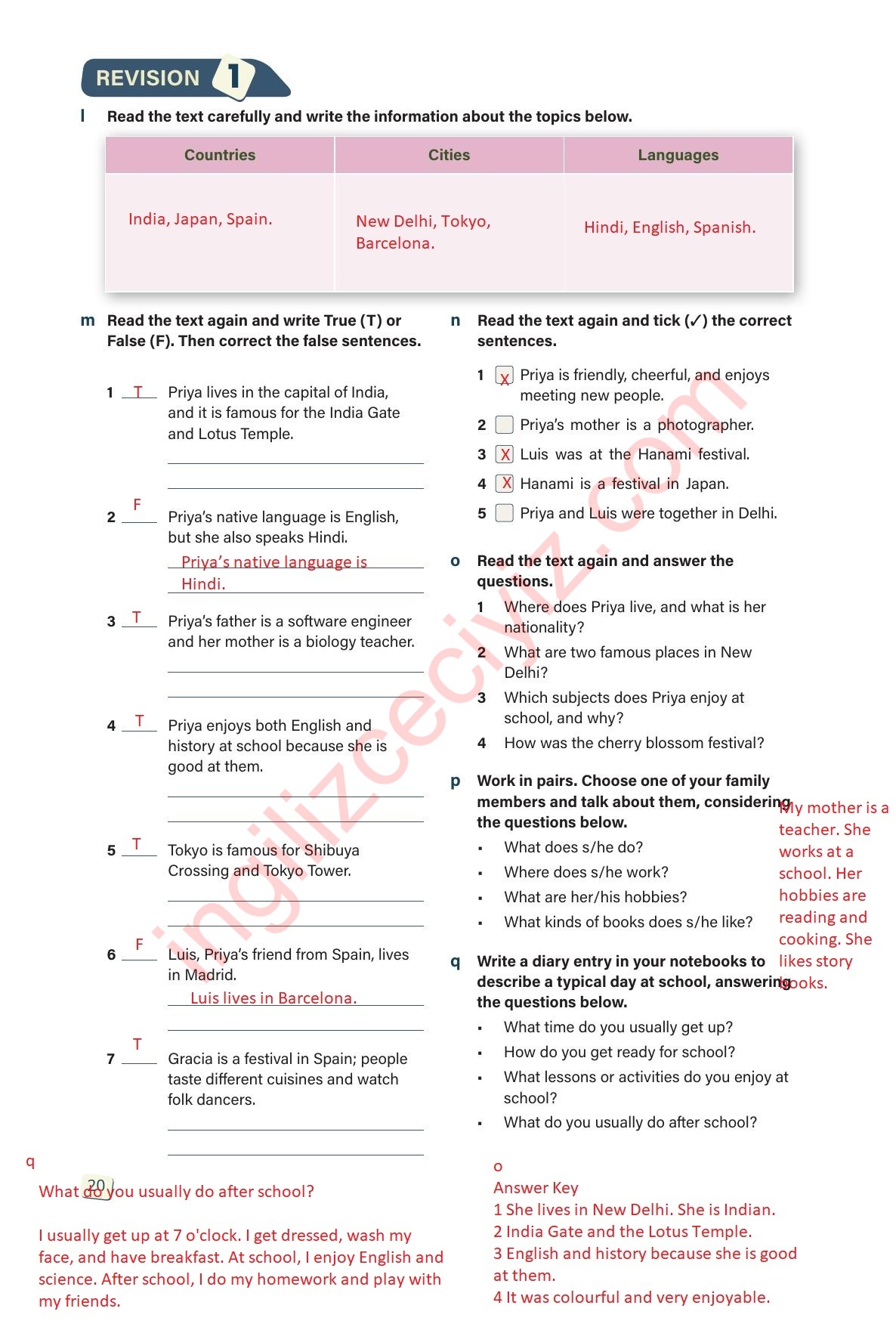 10. Sınıf Stepwise İngilizce Ders Kitabı Sayfa 20 Cevapları 10. Sınıf Stepwise İngilizce Ders Kitabı Sayfa 20 Cevapları
