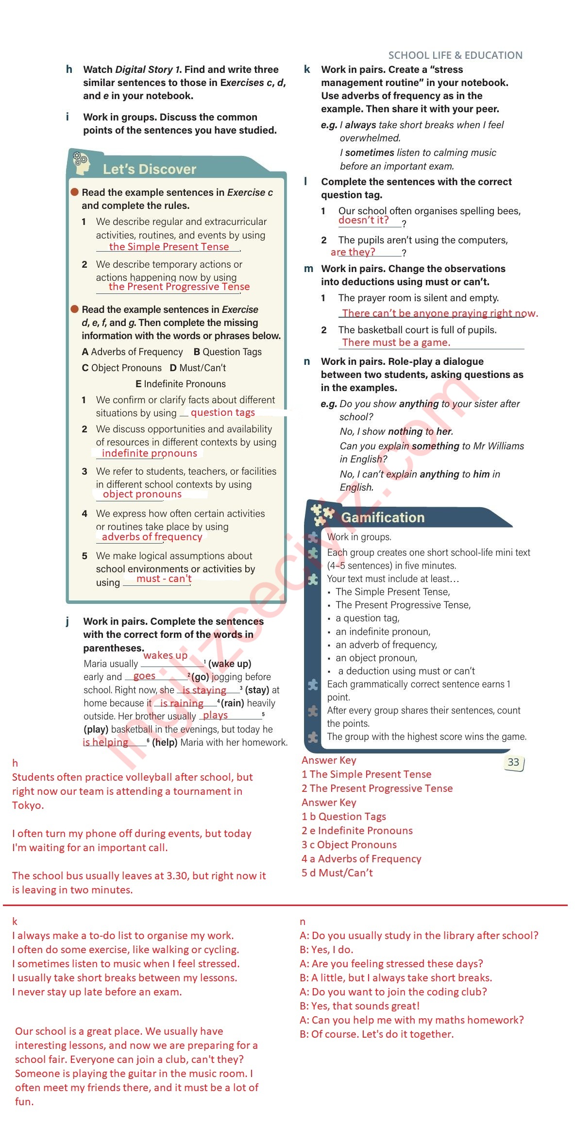 10. Sınıf Stepwise İngilizce Ders Kitabı Sayfa 33 Cevapları 10. Sınıf Stepwise İngilizce Ders Kitabı Sayfa 33 Cevapları