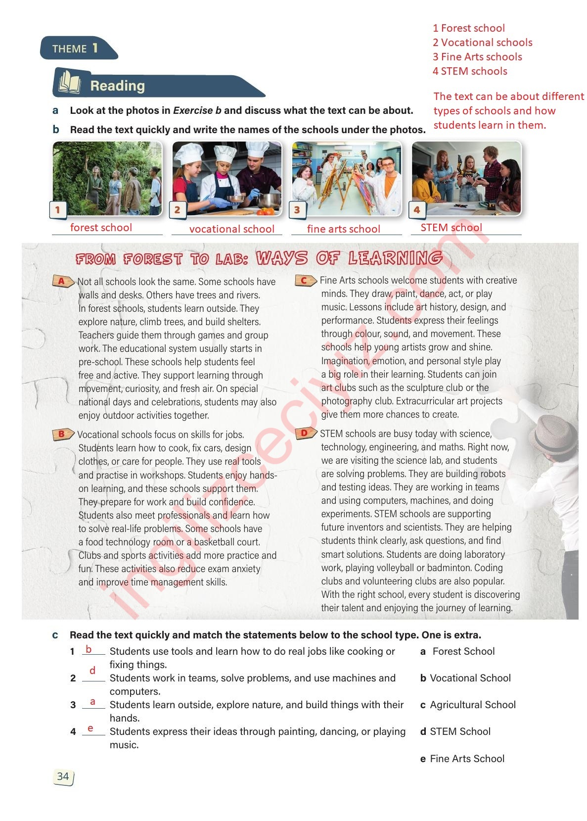 10. Sınıf Stepwise İngilizce Ders Kitabı Sayfa 34 Cevapları 10. Sınıf Stepwise İngilizce Ders Kitabı Sayfa 34 Cevapları