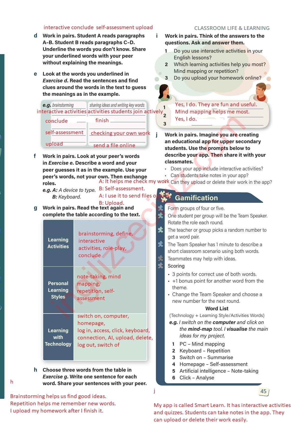 10. Sınıf Stepwise İngilizce Ders Kitabı Sayfa 45 Cevapları 10. Sınıf Stepwise İngilizce Ders Kitabı Sayfa 45 Cevapları