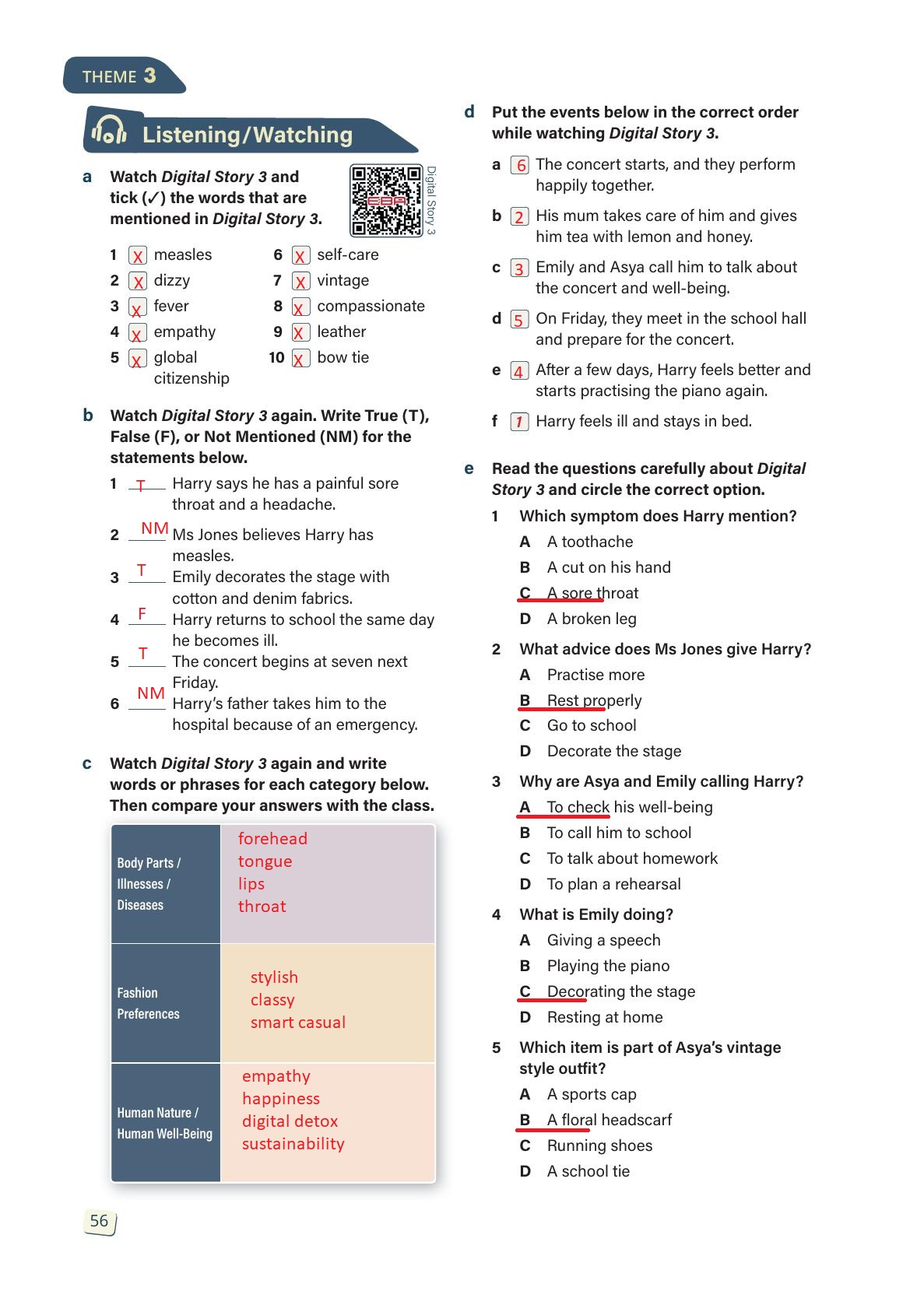 10. Sınıf Stepwise İngilizce Ders Kitabı Sayfa 56 Cevapları 10. Sınıf Stepwise İngilizce Ders Kitabı Sayfa 56 Cevapları