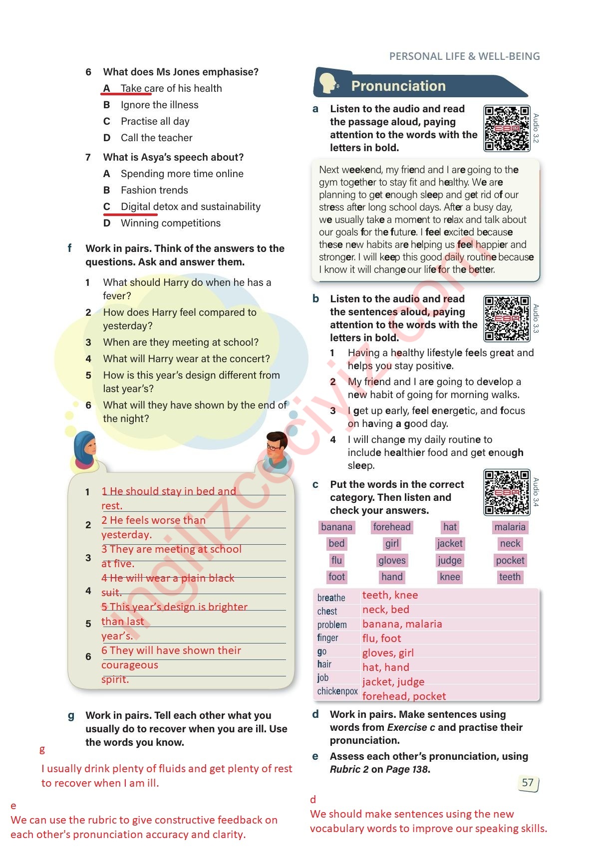 10. Sınıf Stepwise İngilizce Ders Kitabı Sayfa 57 Cevapları
