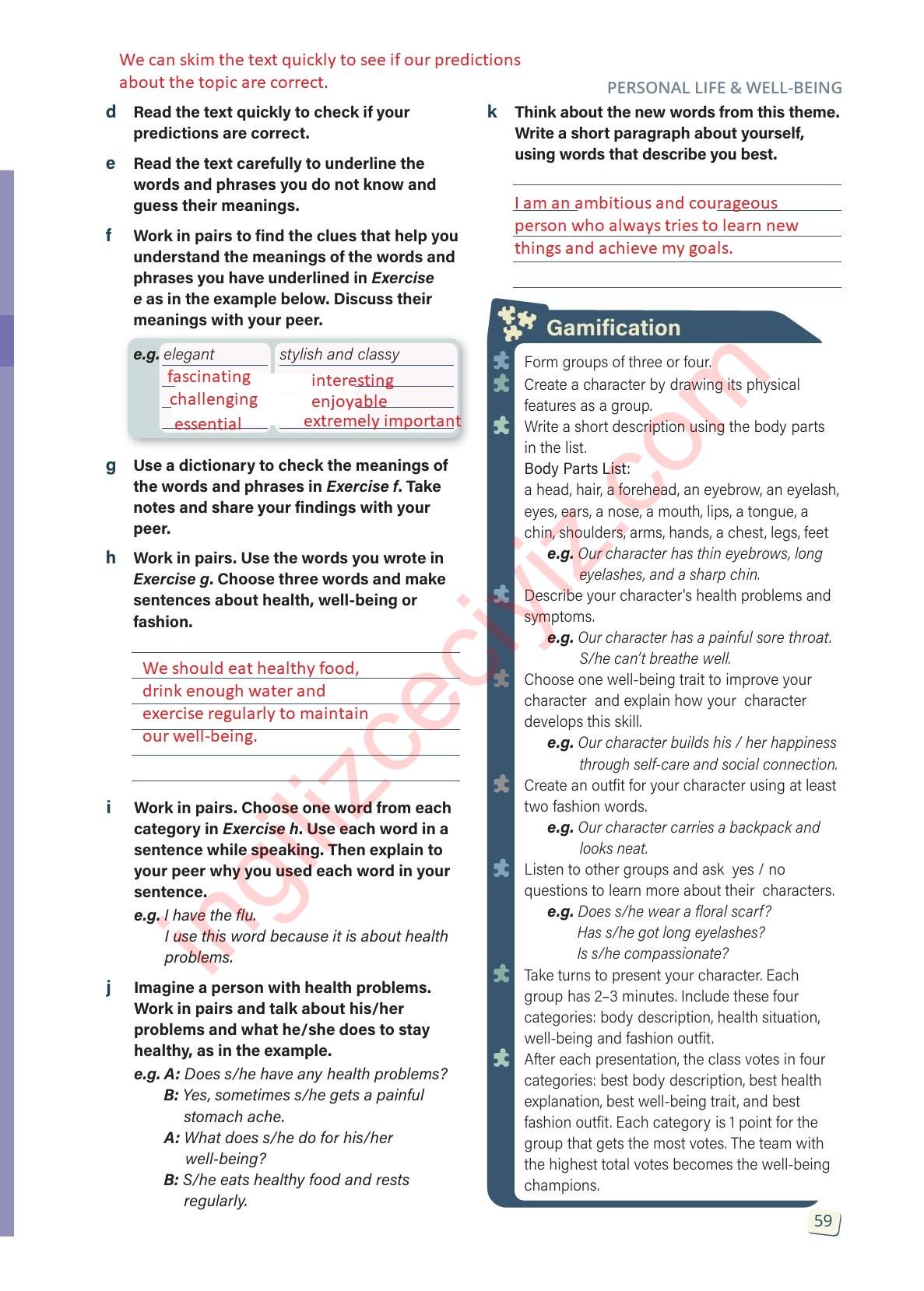 10. Sınıf Stepwise İngilizce Ders Kitabı Sayfa 59 Cevapları 10. Sınıf Stepwise İngilizce Ders Kitabı Sayfa 59 Cevapları