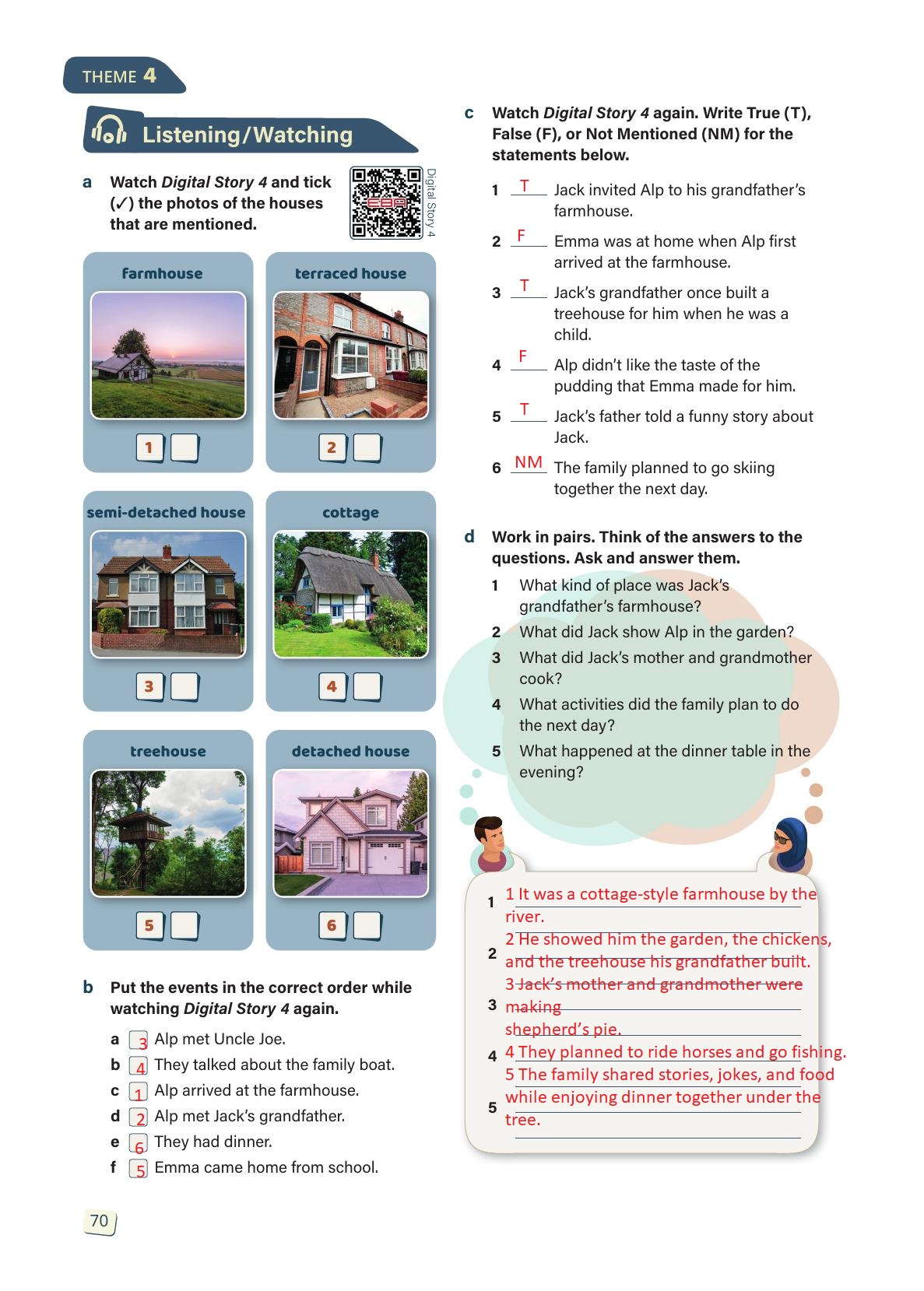 10. Sınıf Stepwise İngilizce Ders Kitabı Sayfa 70 Cevapları 10. Sınıf Stepwise İngilizce Ders Kitabı Sayfa 70 Cevapları