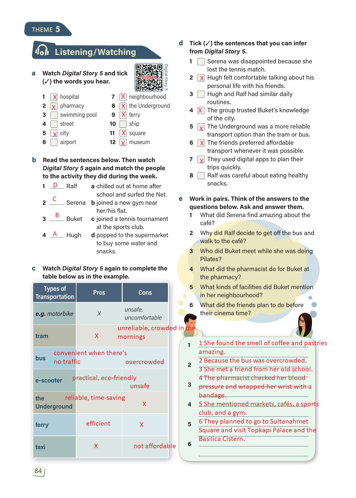10. Sınıf Stepwise İngilizce Ders Kitabı Sayfa 84 Cevapları 10. Sınıf Stepwise İngilizce Ders Kitabı Sayfa 84 Cevapları