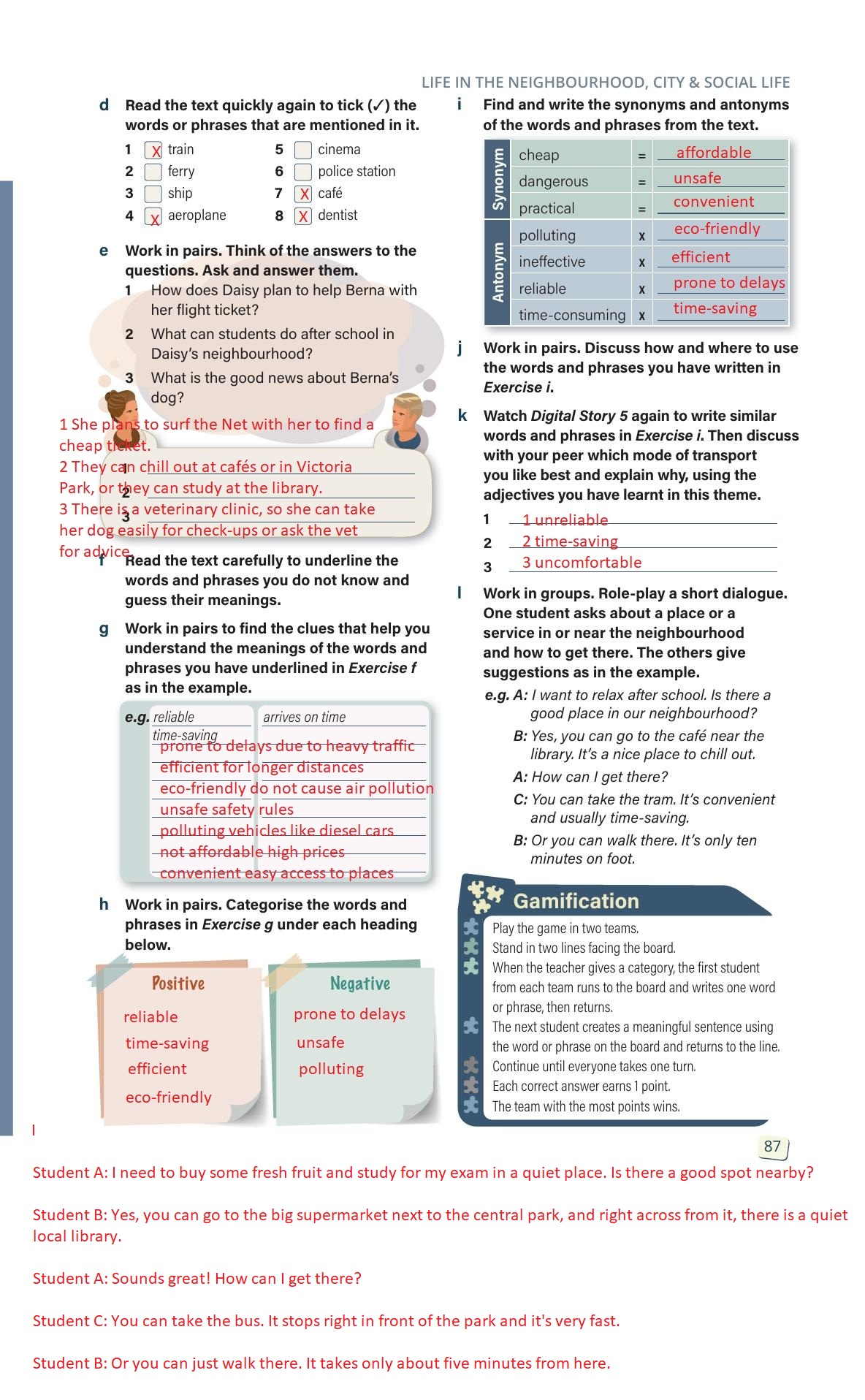 10. Sınıf Stepwise İngilizce Ders Kitabı Sayfa 87 Cevapları 10. Sınıf Stepwise İngilizce Ders Kitabı Sayfa 87 Cevapları